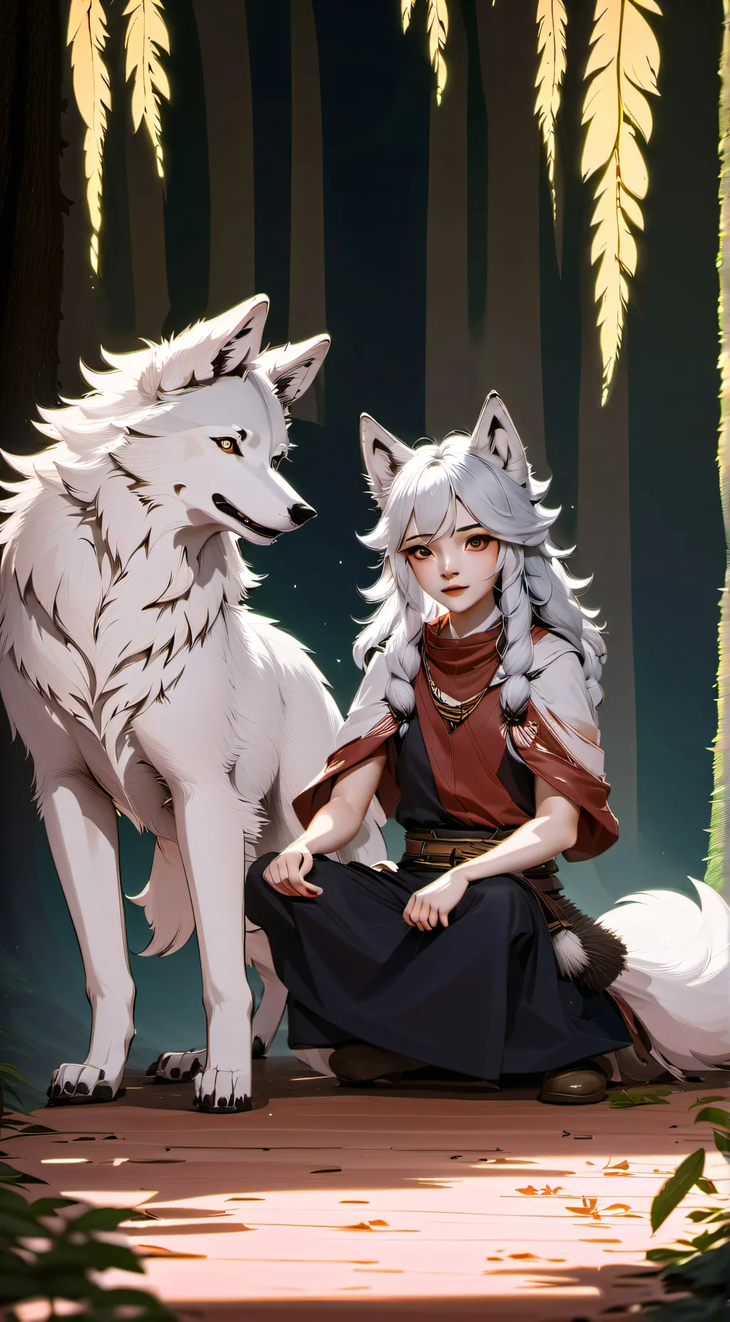 ai character: Sophia background