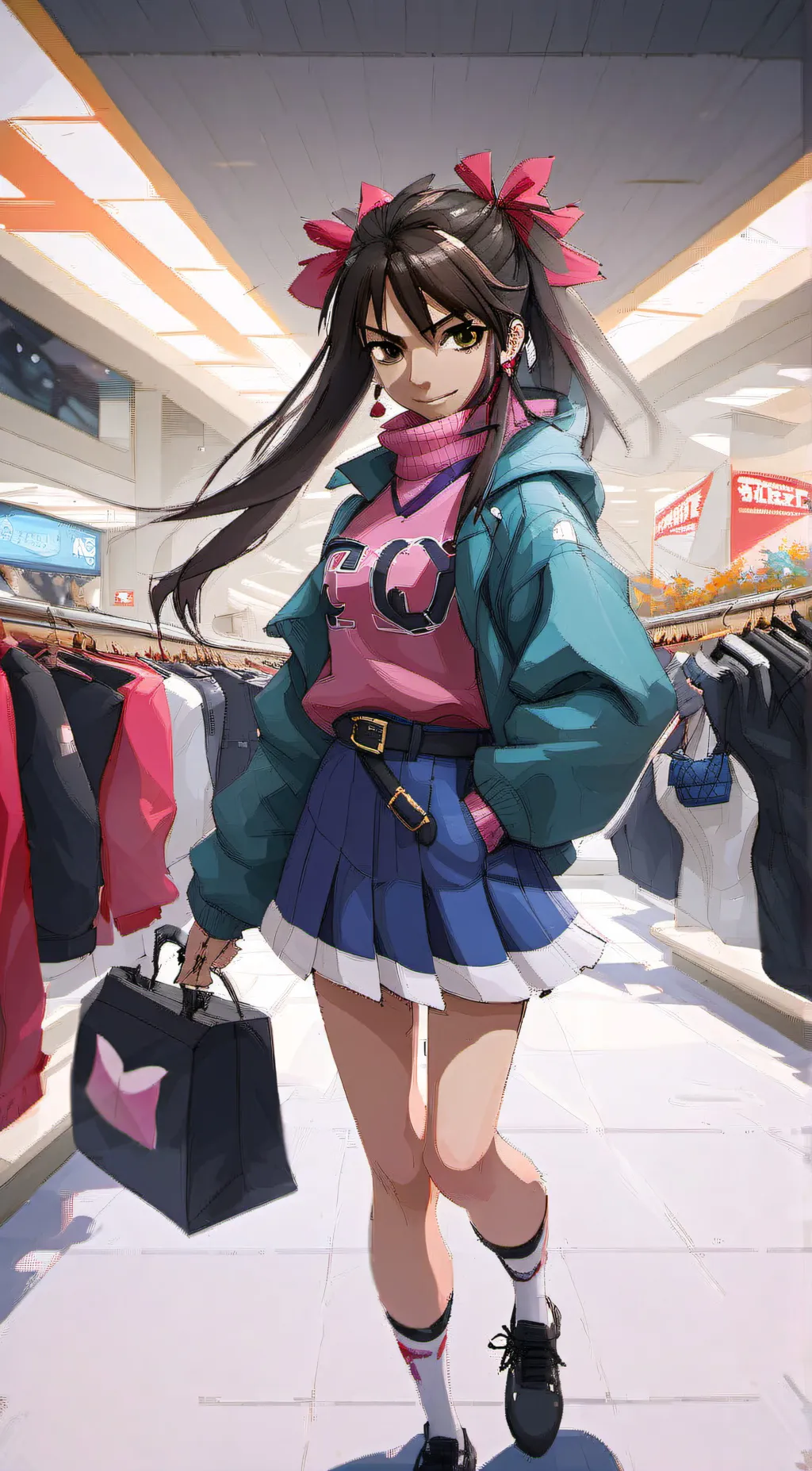 ai character: Mean girl Xianghua background