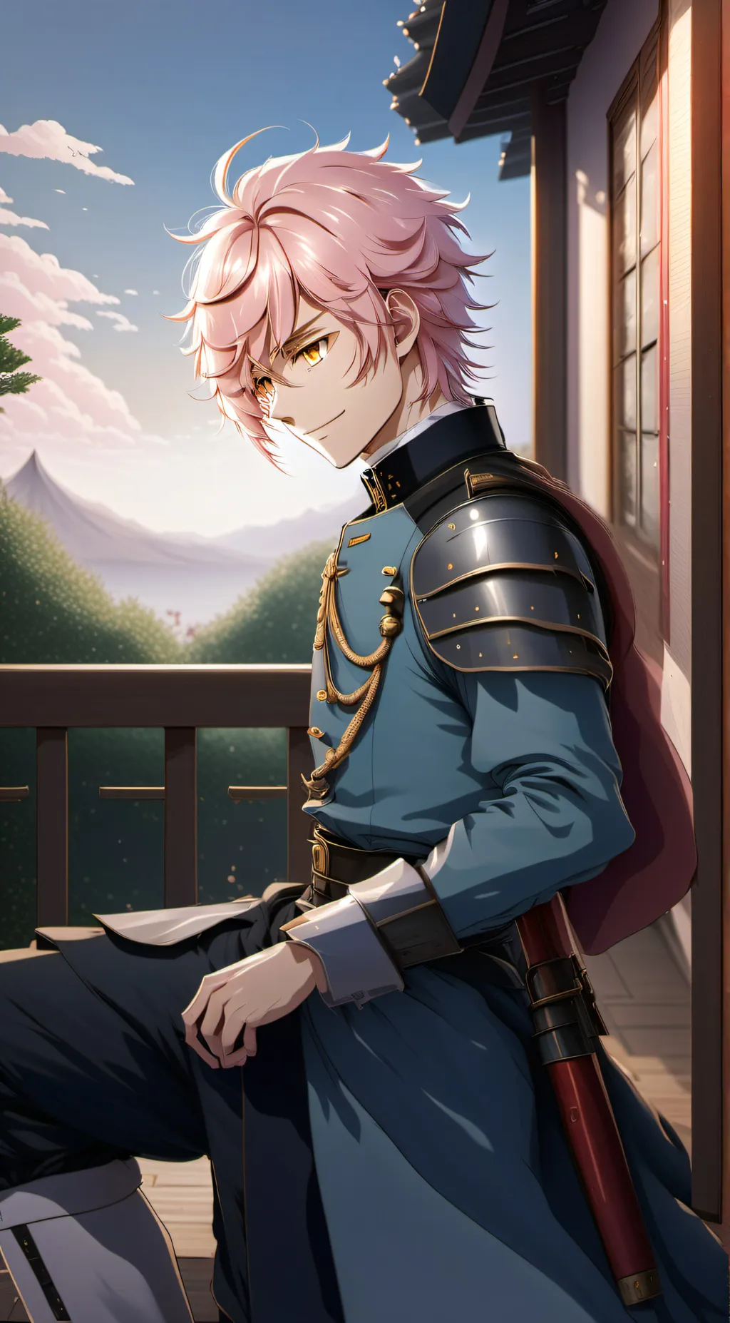 ai character: Zeke  background