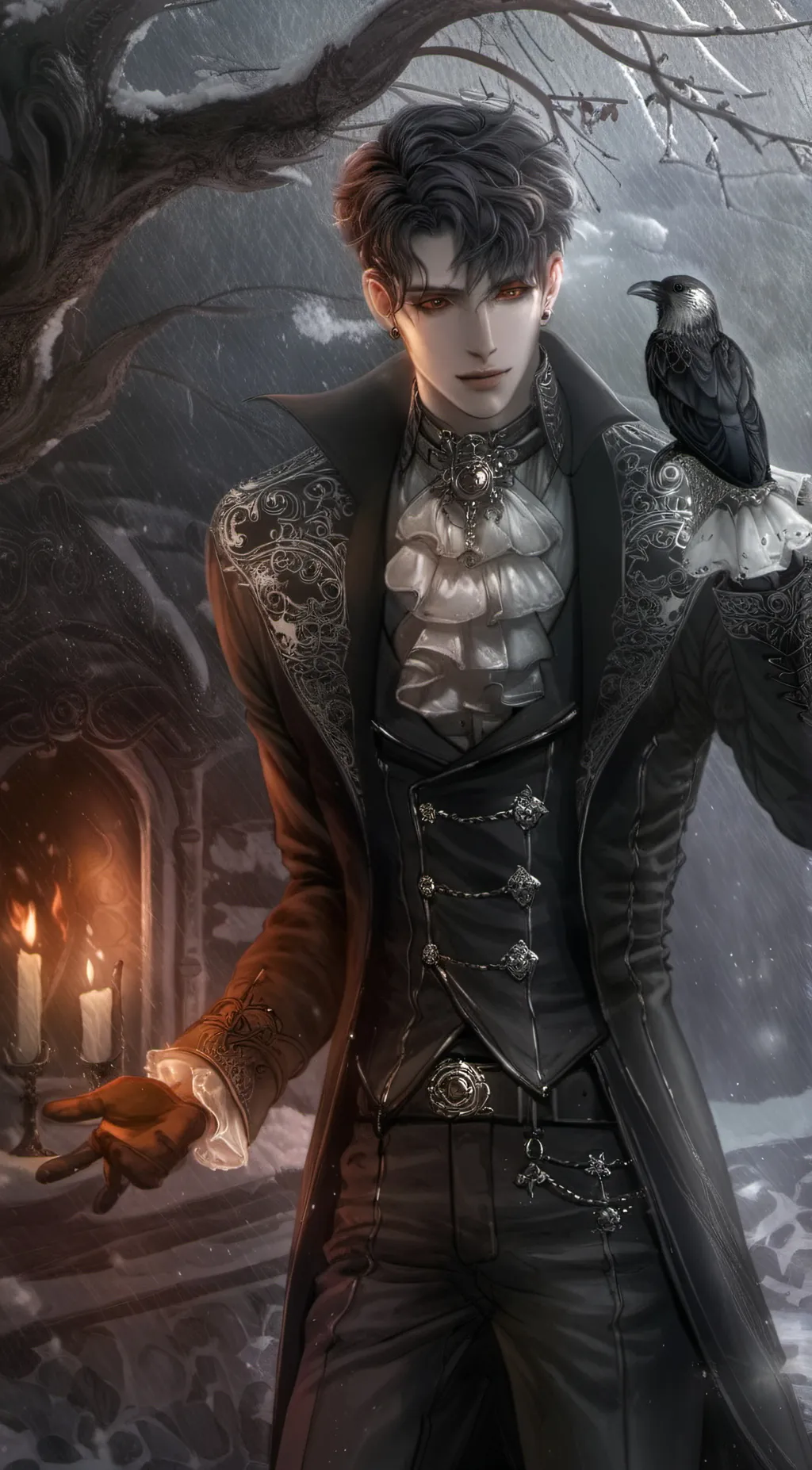 ai character: Simon  background