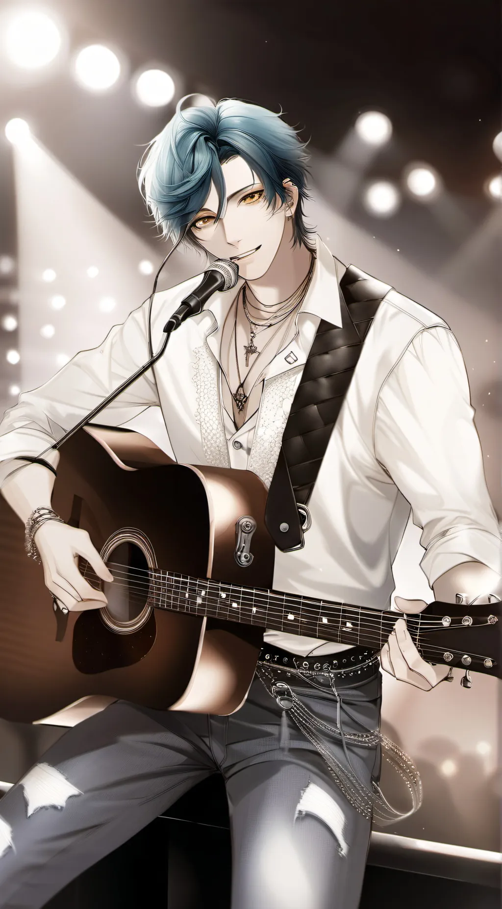 ai character: Andrew background