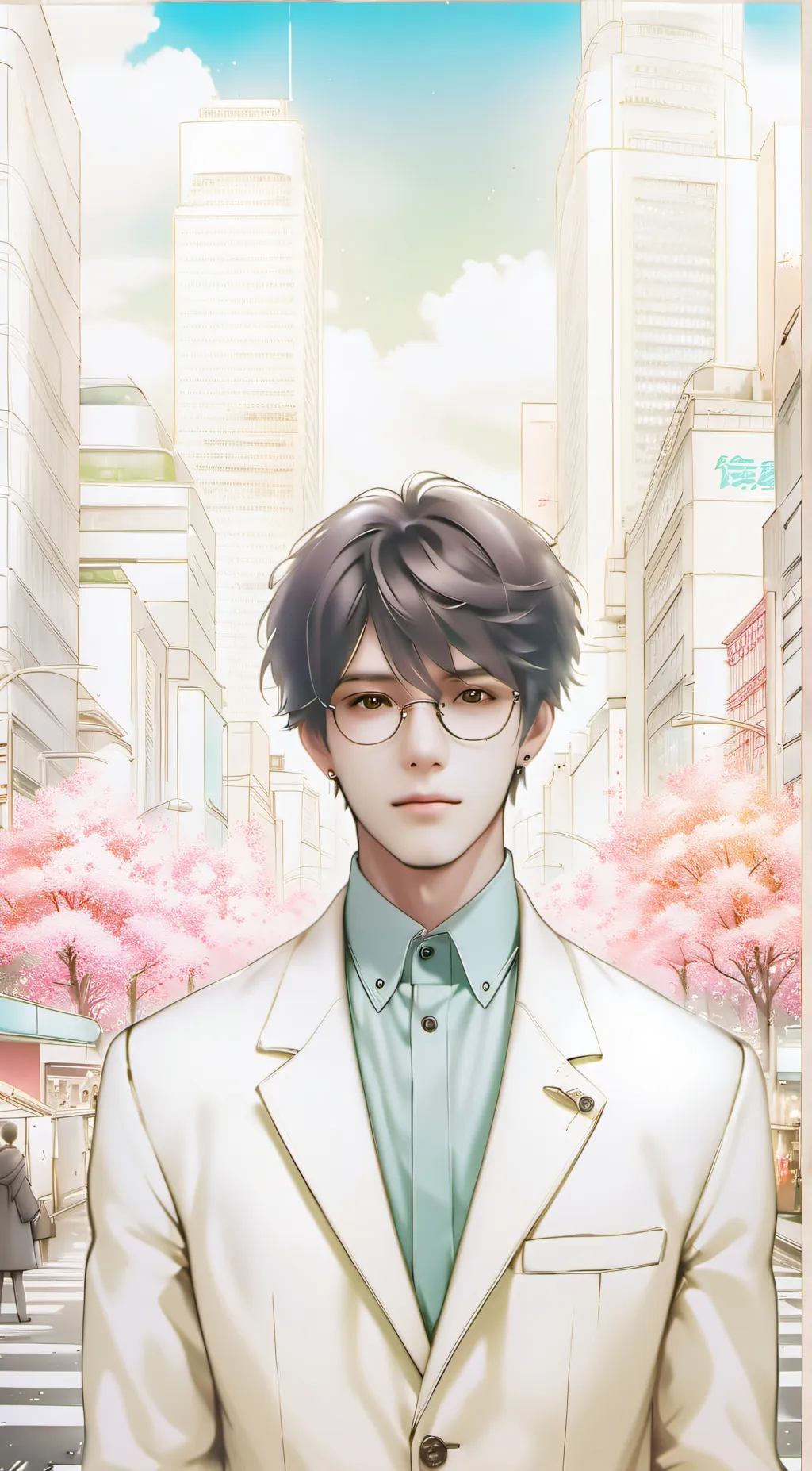 ai character: Luke:> background