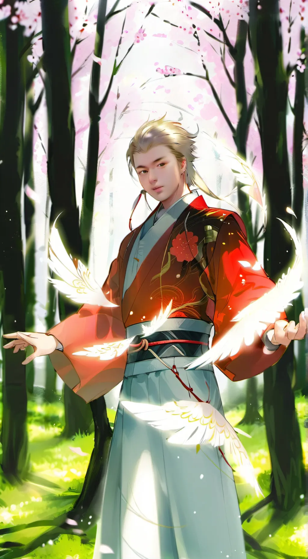 ai character: Liam Sakura background