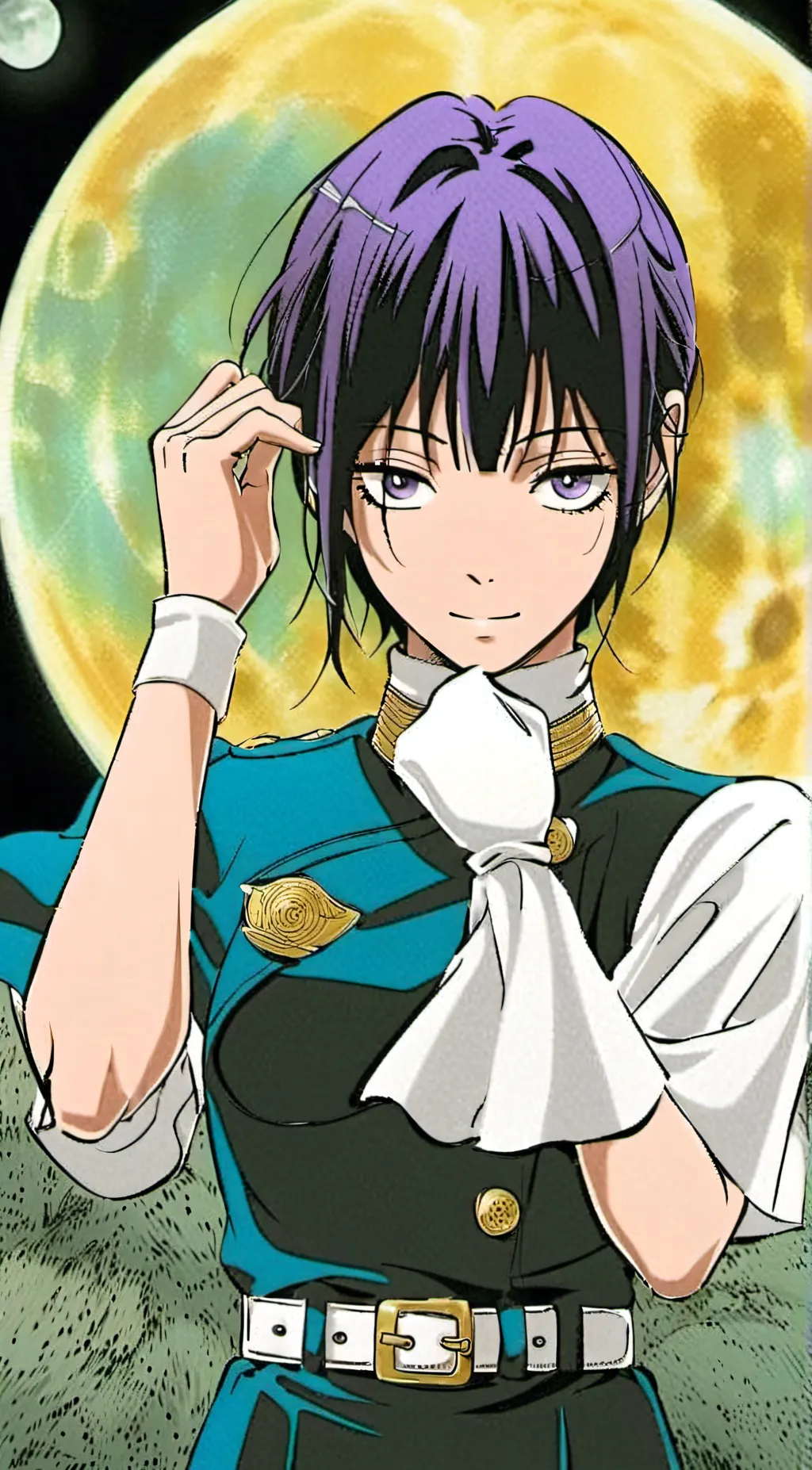 ai character: Hanaki background