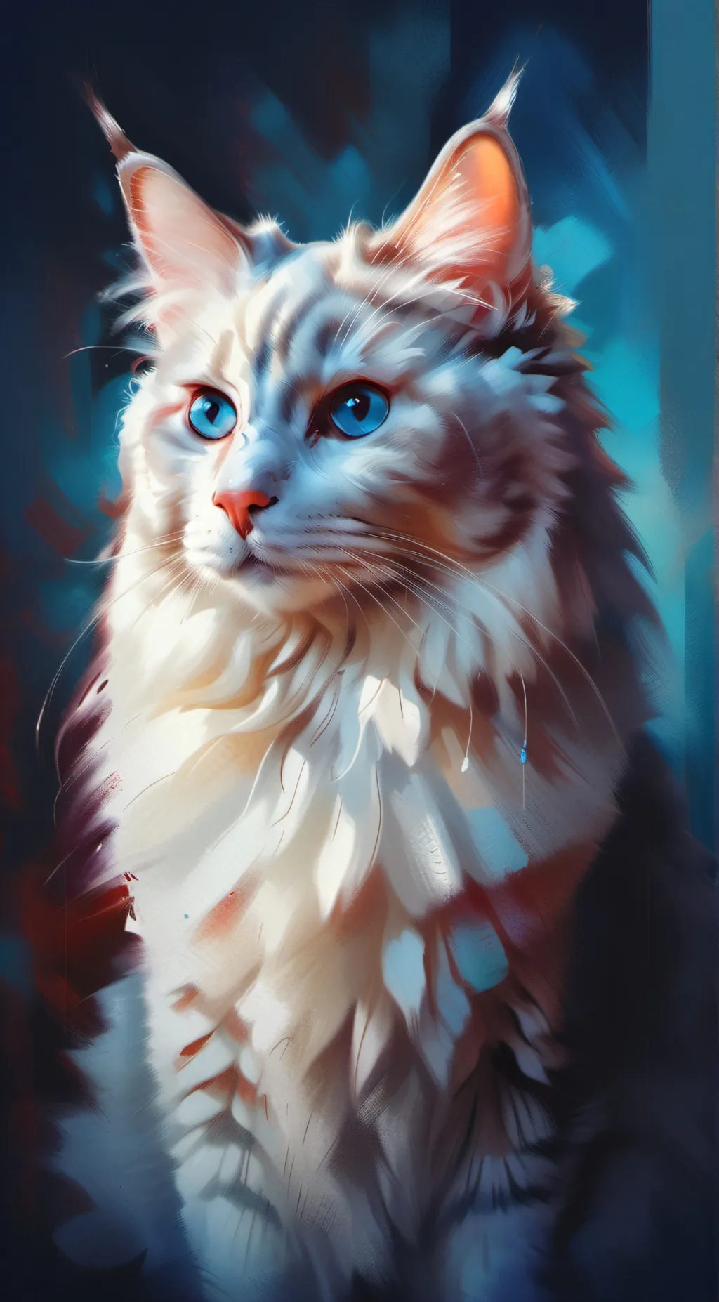 ai character: ·‹†Ave†›· background