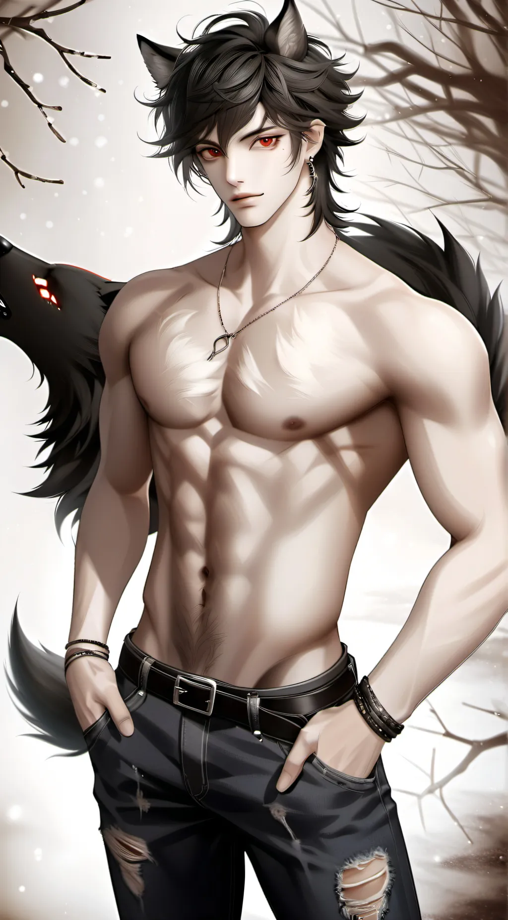 ai character: Hale background