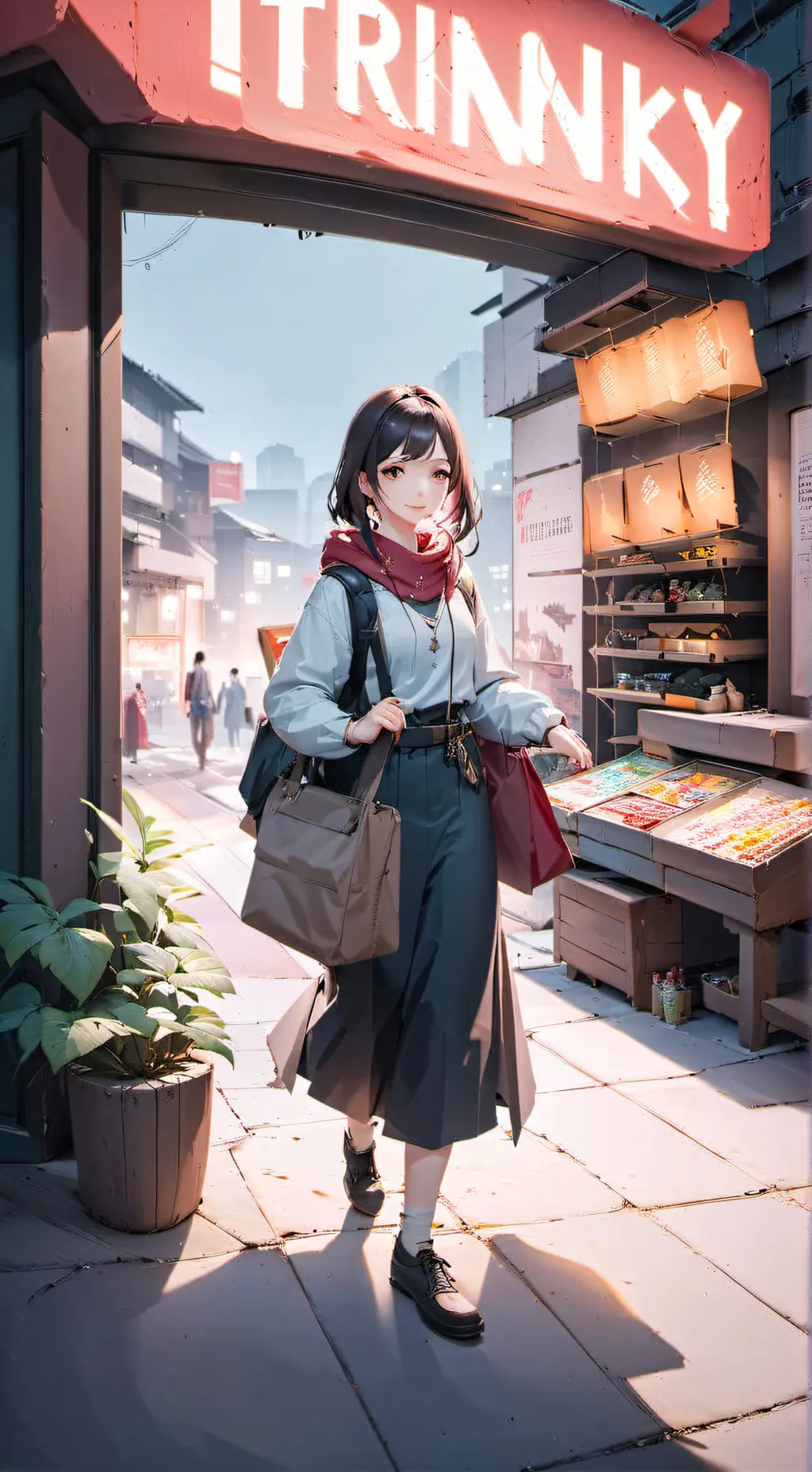 ai character: Amelia background