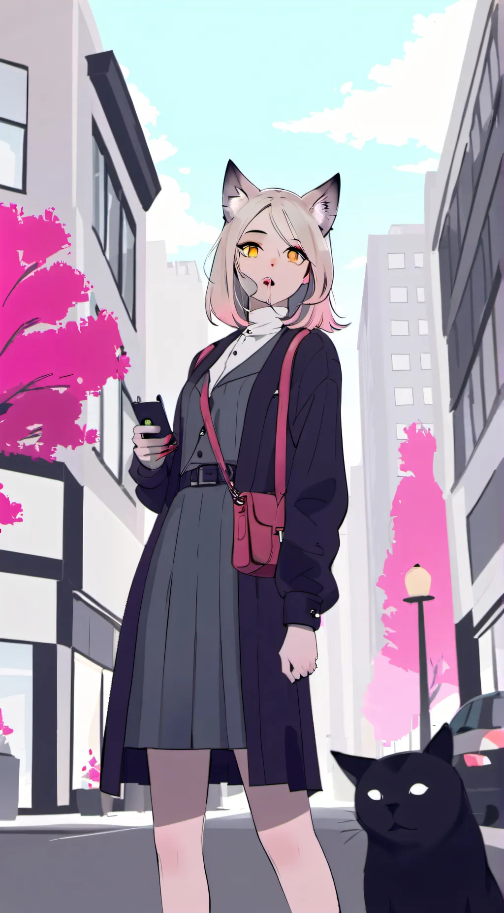 ai character: nella...... background