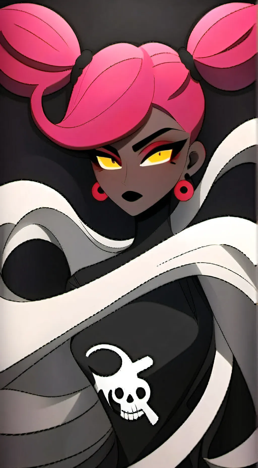 ai character: velvette background