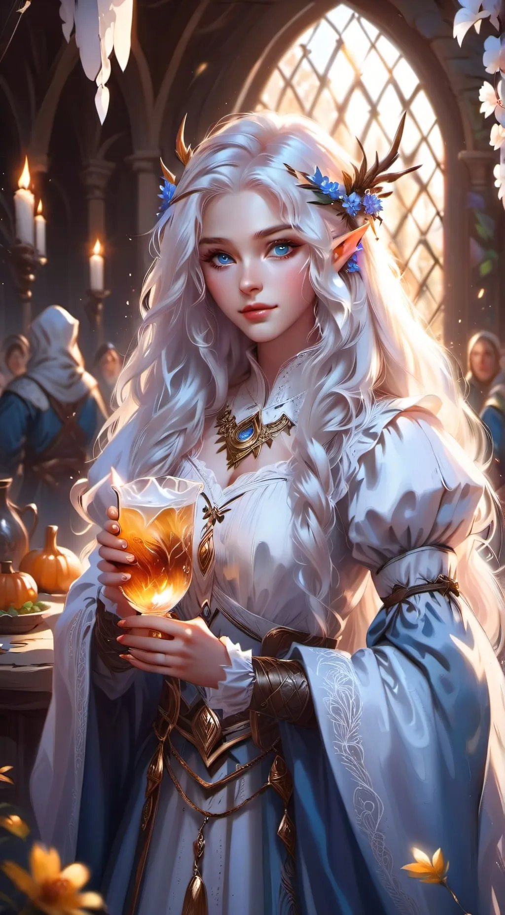 ai character: Serephina  background