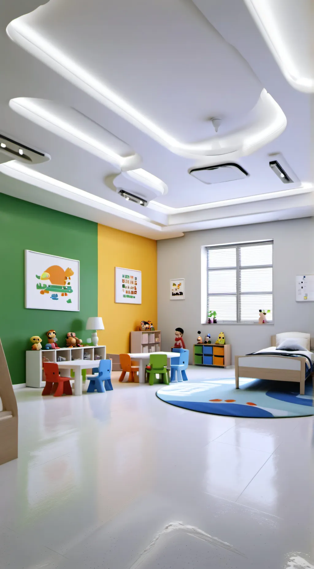 ai character: Smiling Critters background