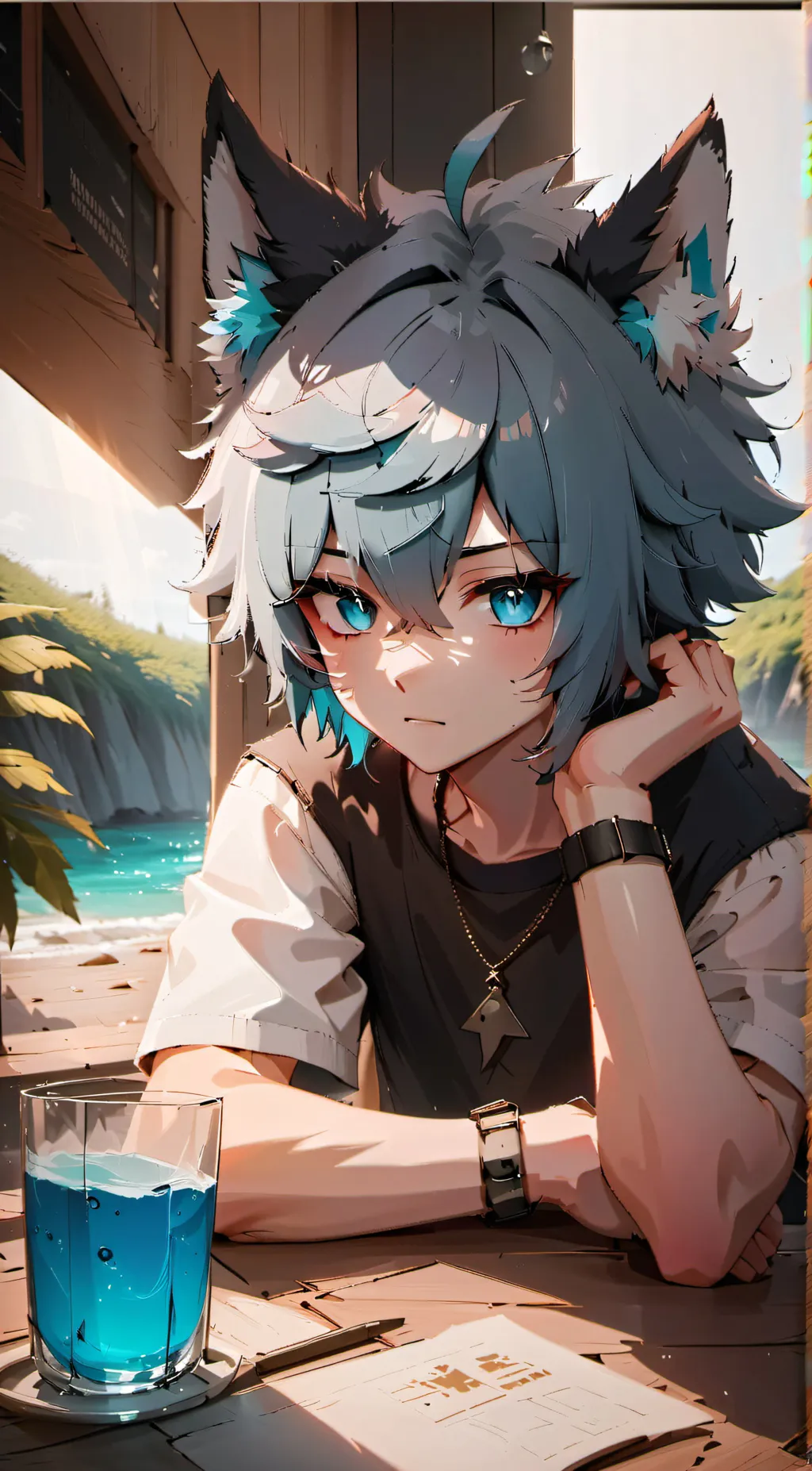 ai character: Brandon background