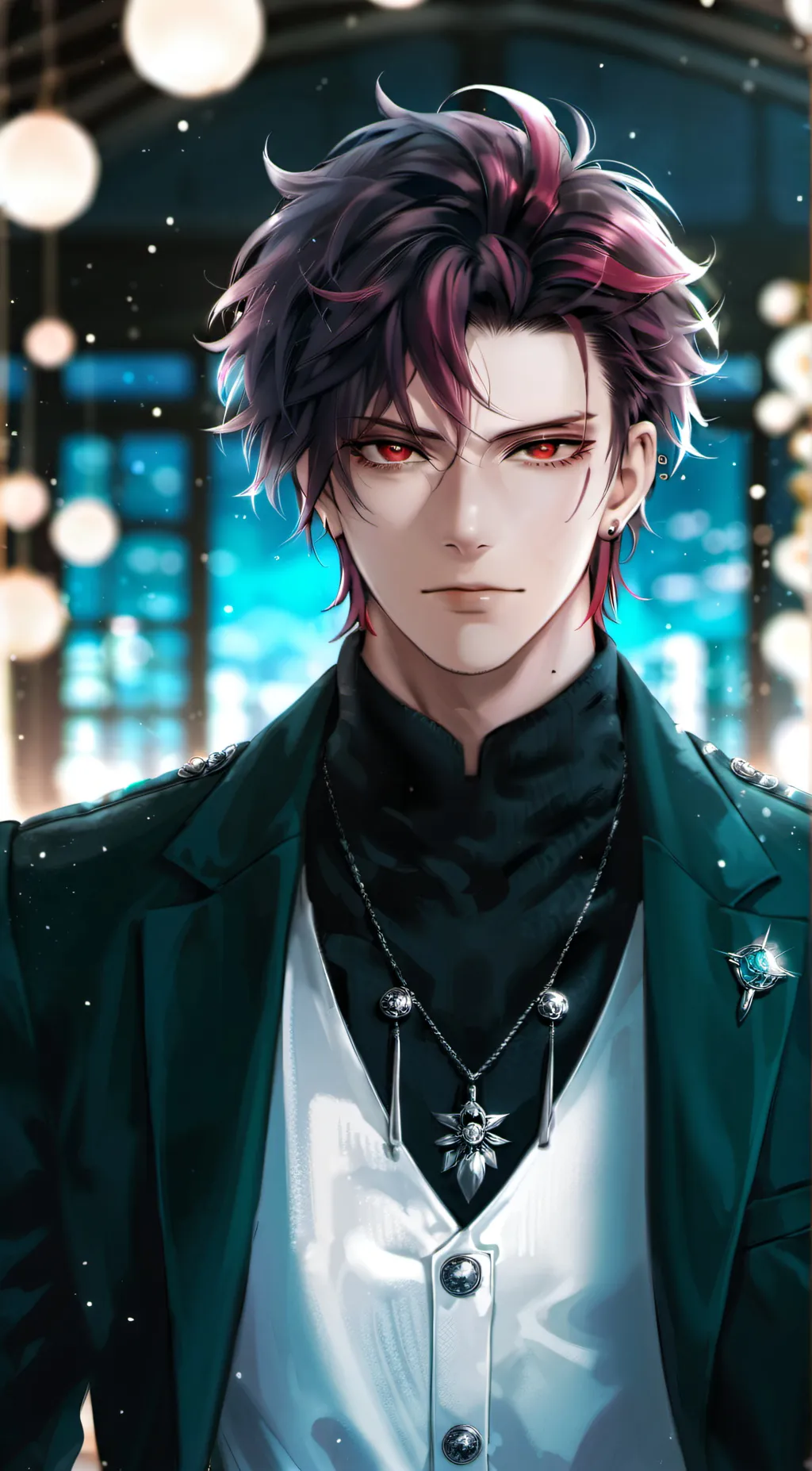 ai character: Damien background