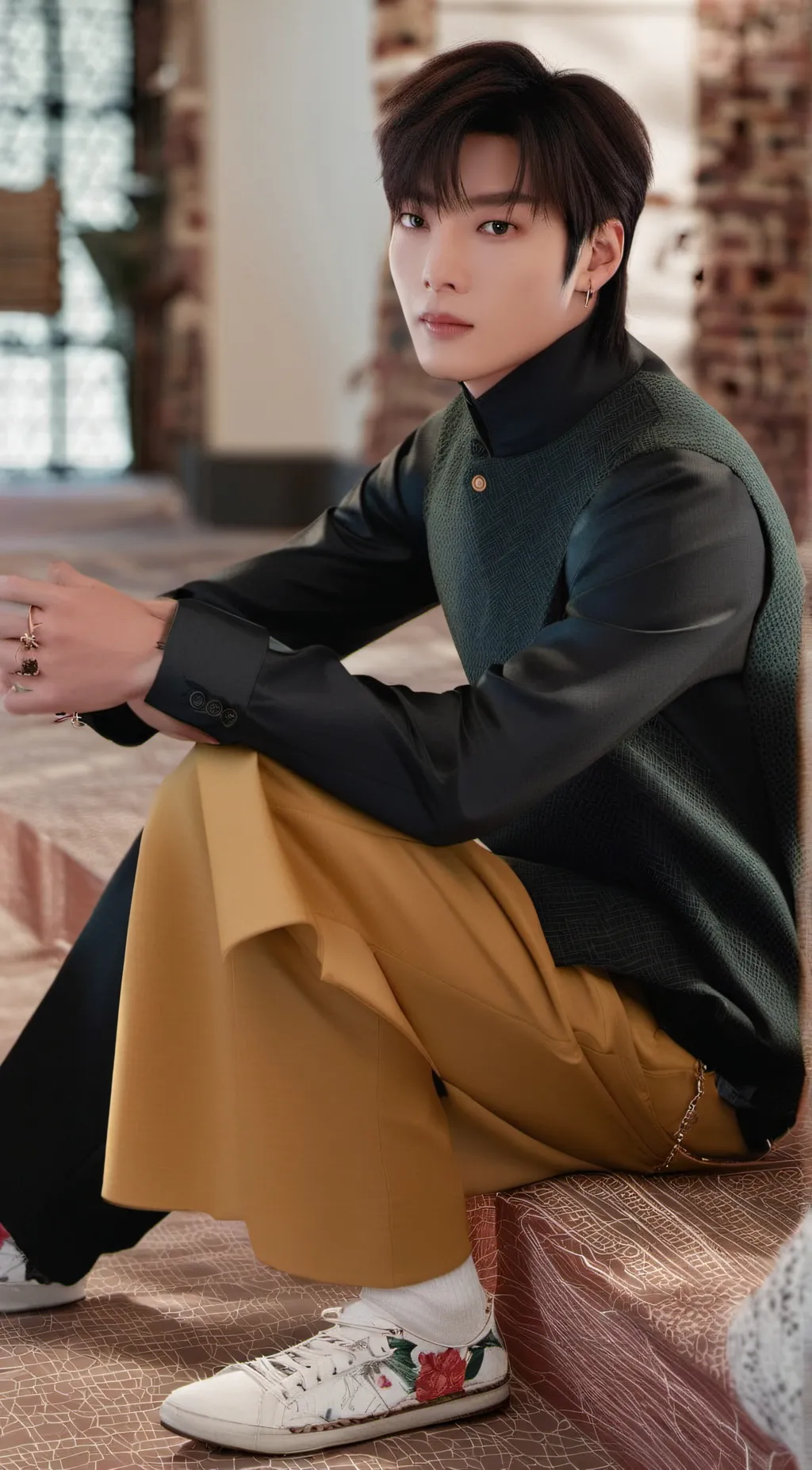 ai character: SeoJun Han background