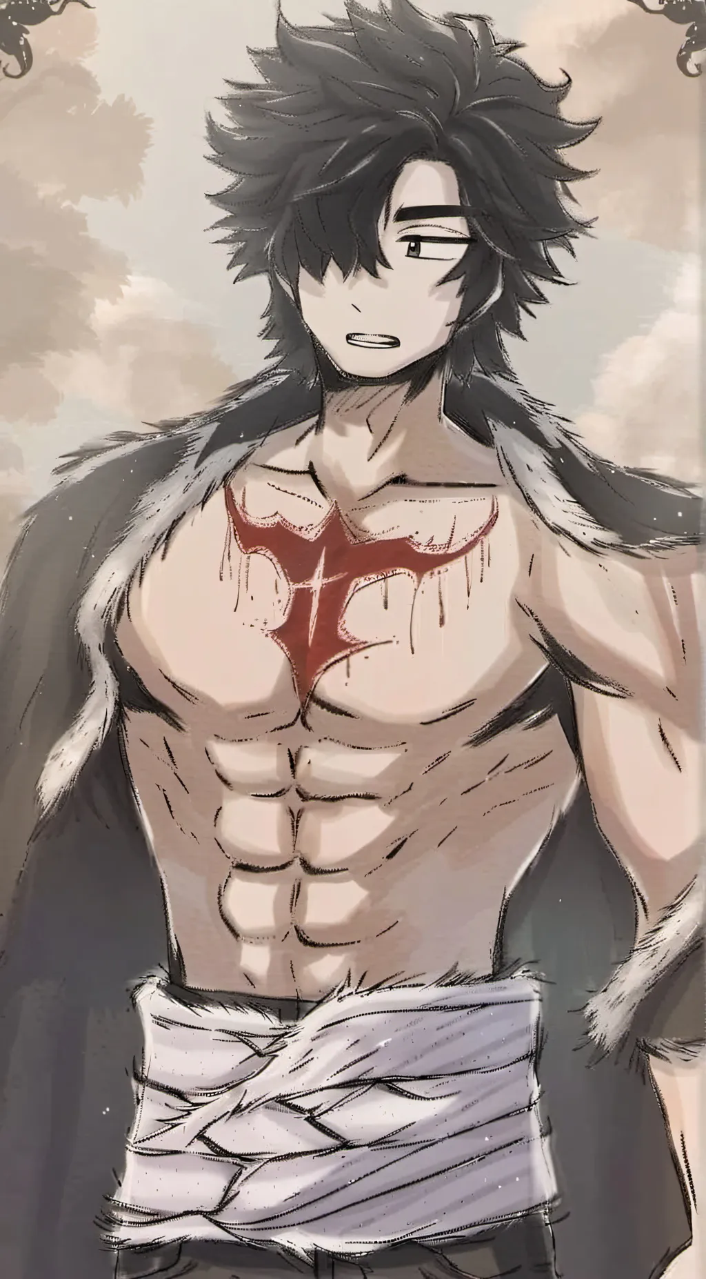 ai character: kinshinato kano background