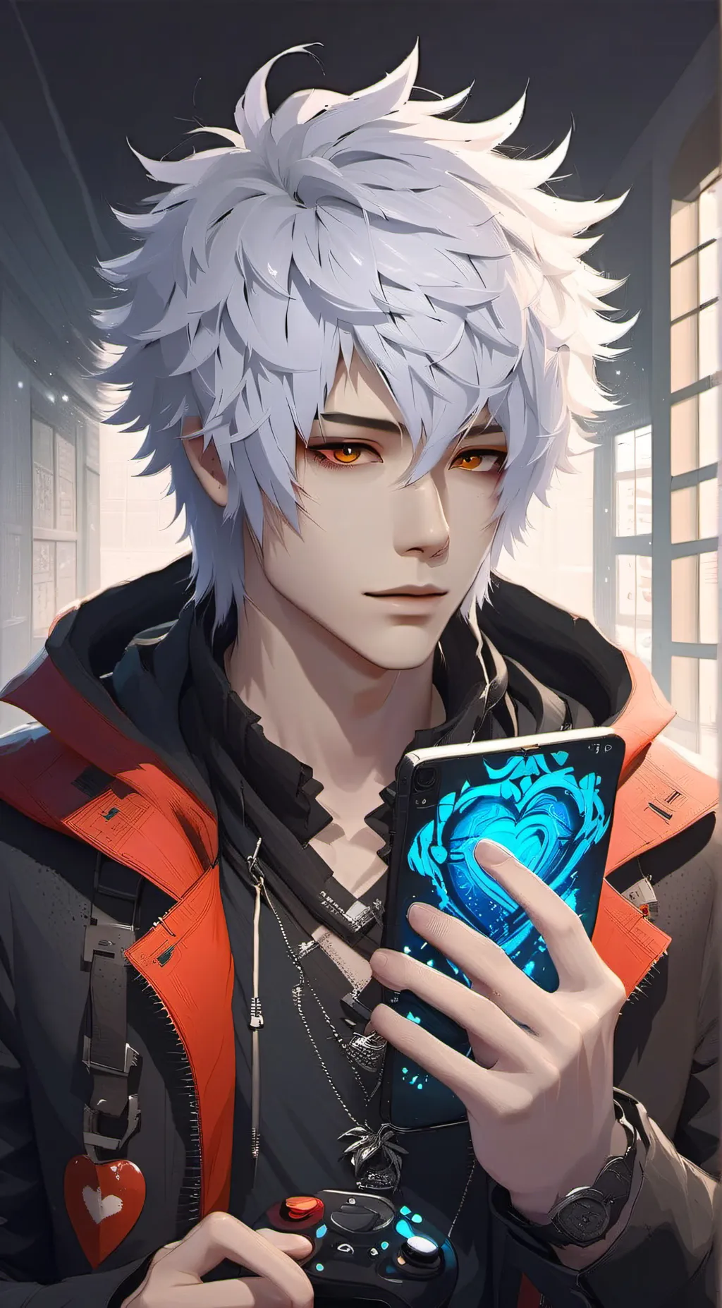 ai character: alex♡ background