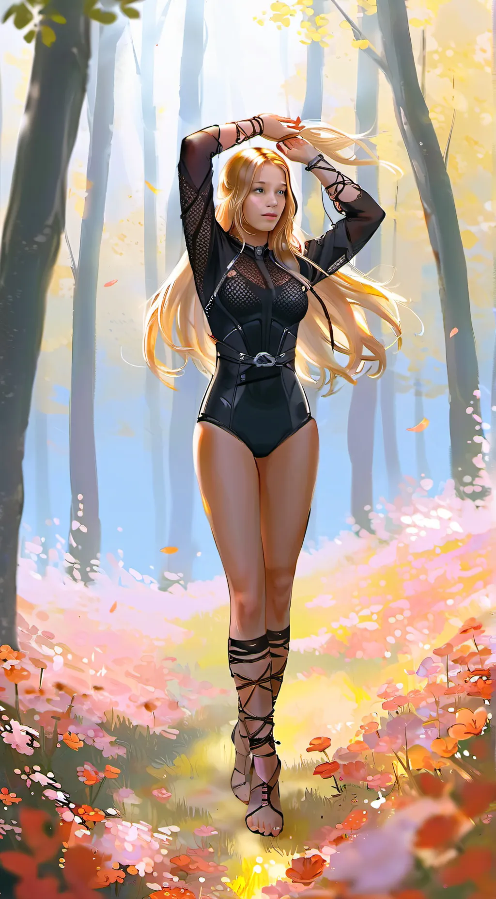 ai character: Serrina background