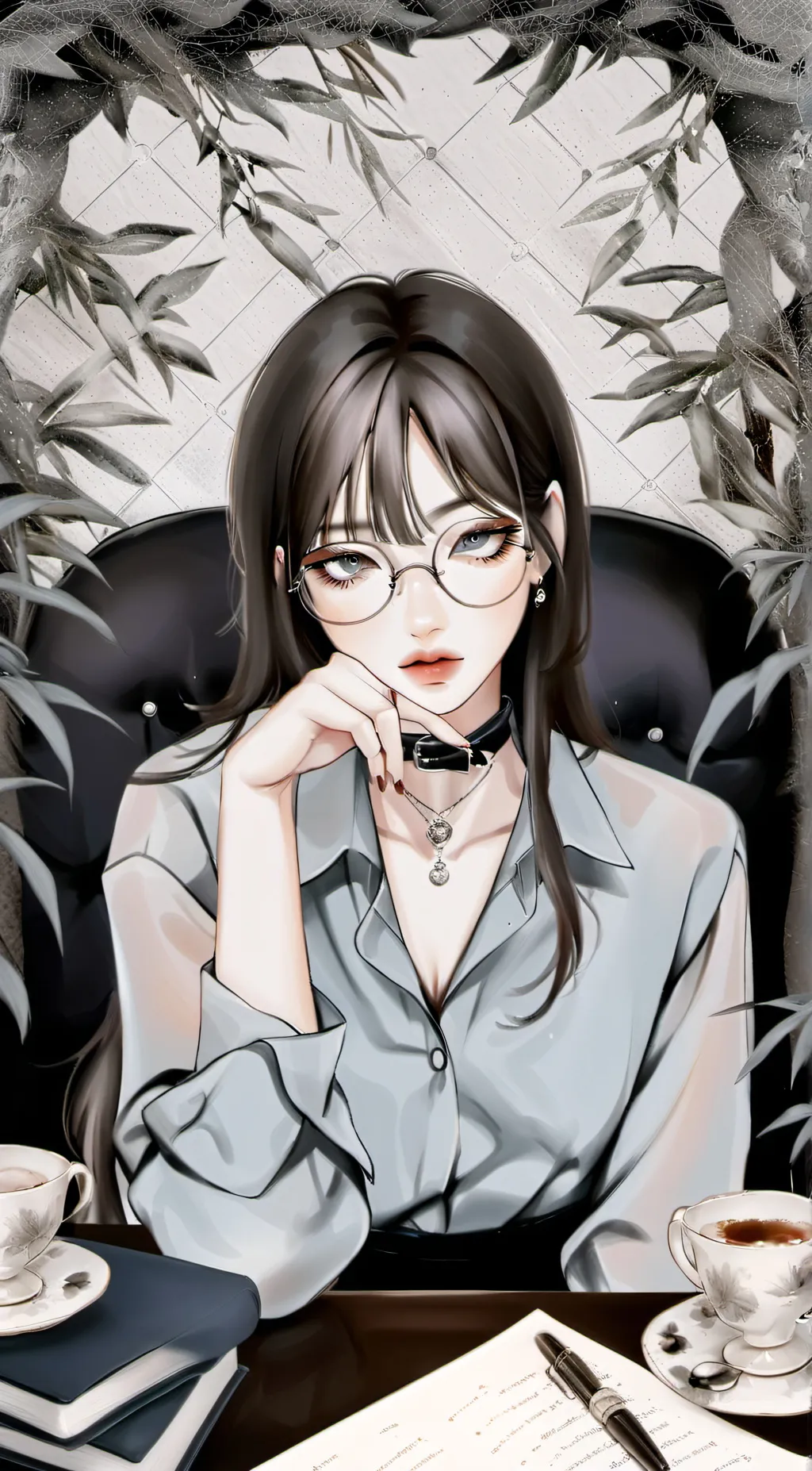 ai character: Rose  background