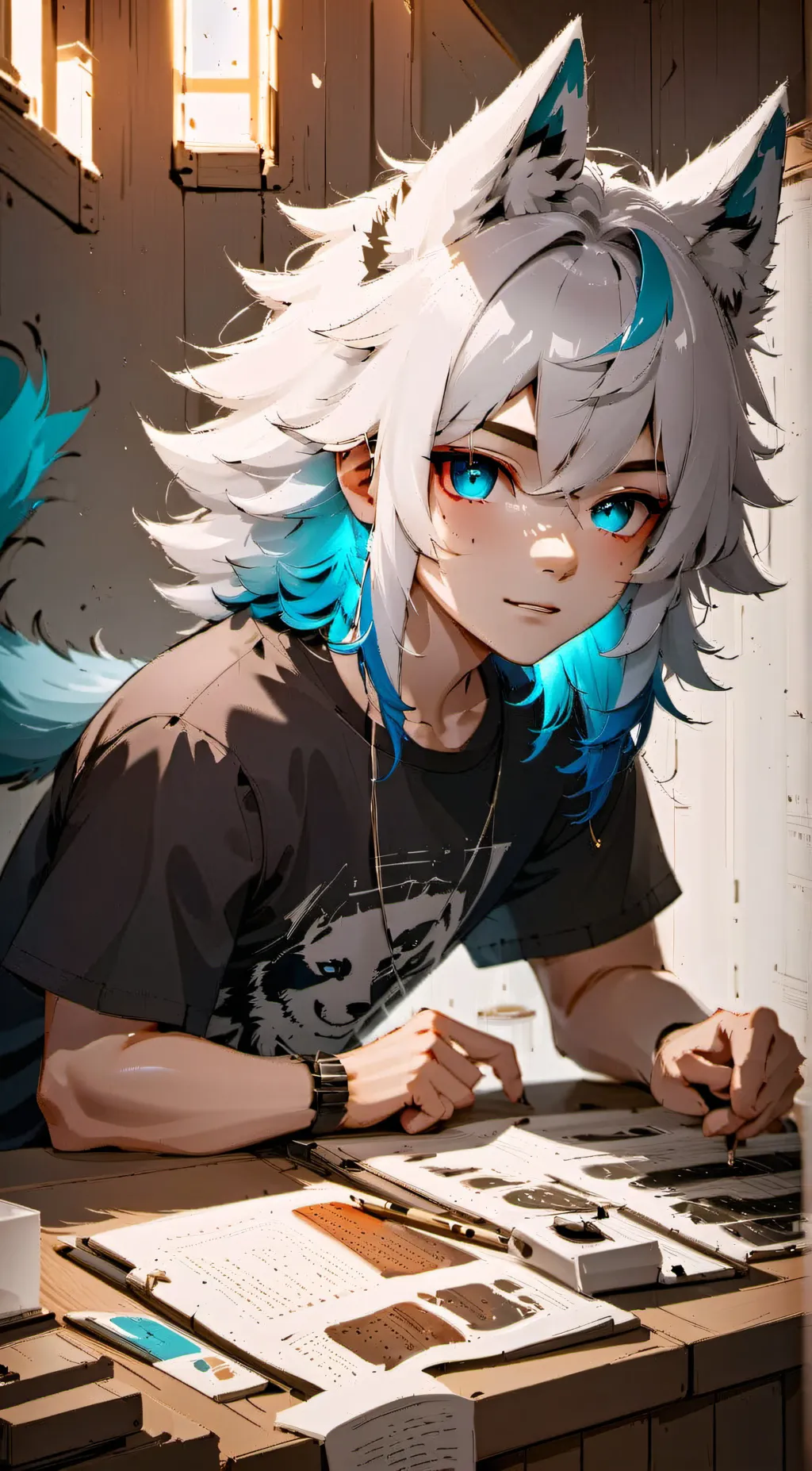 ai character: 🌟Eli🌟 background