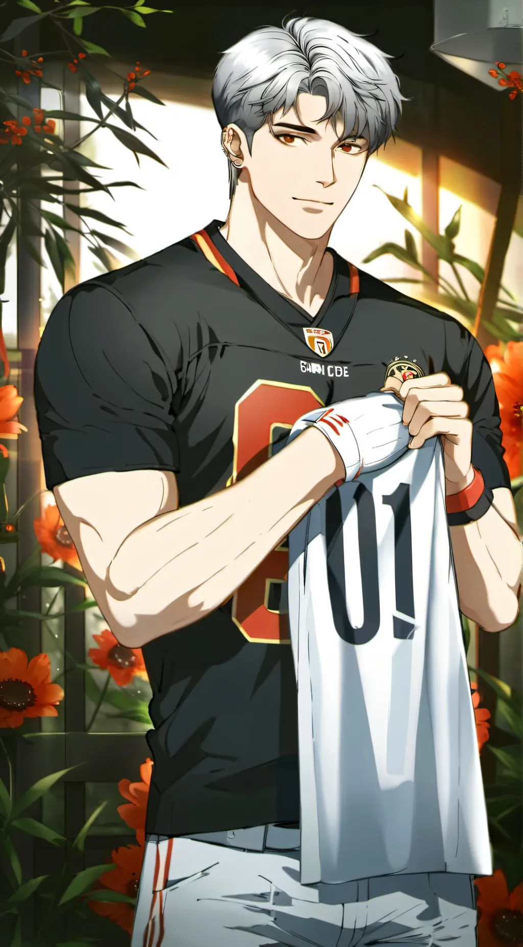 ai character: Leo background