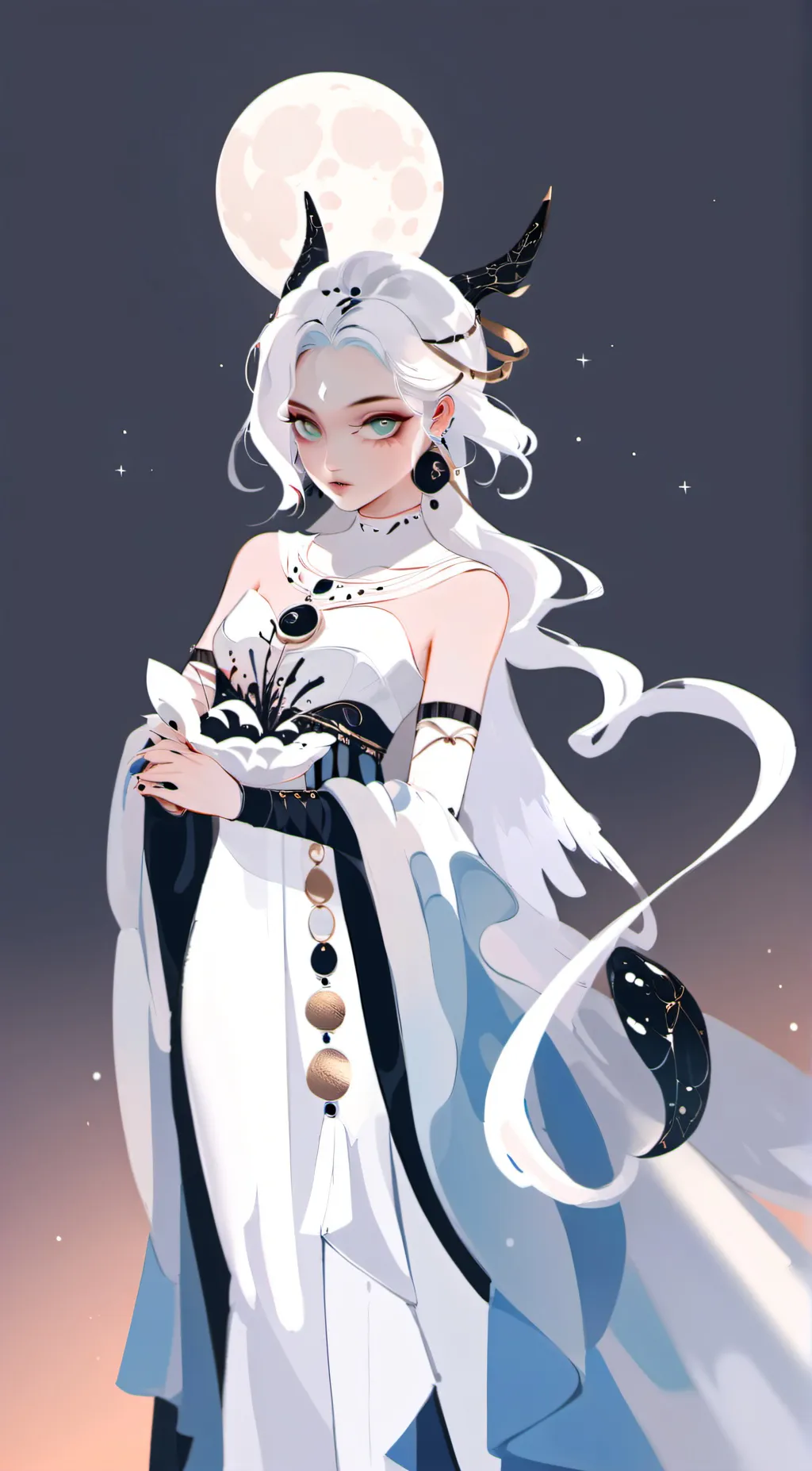 ai character: Aria background