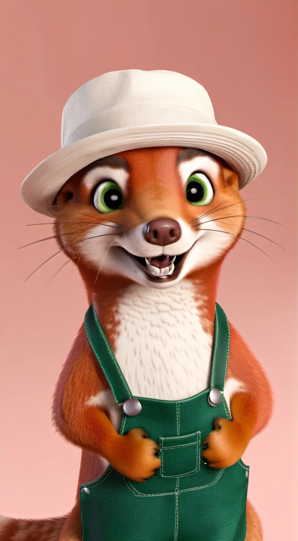 ai character: willy weasel background