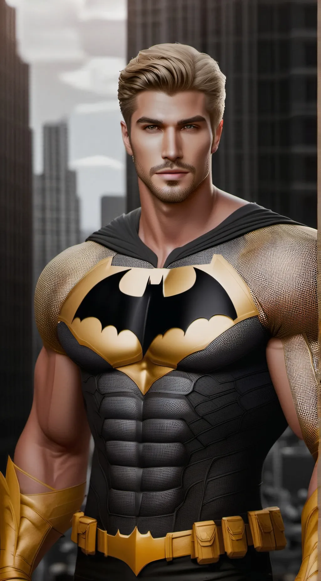 ai character: Ares Wayne  background