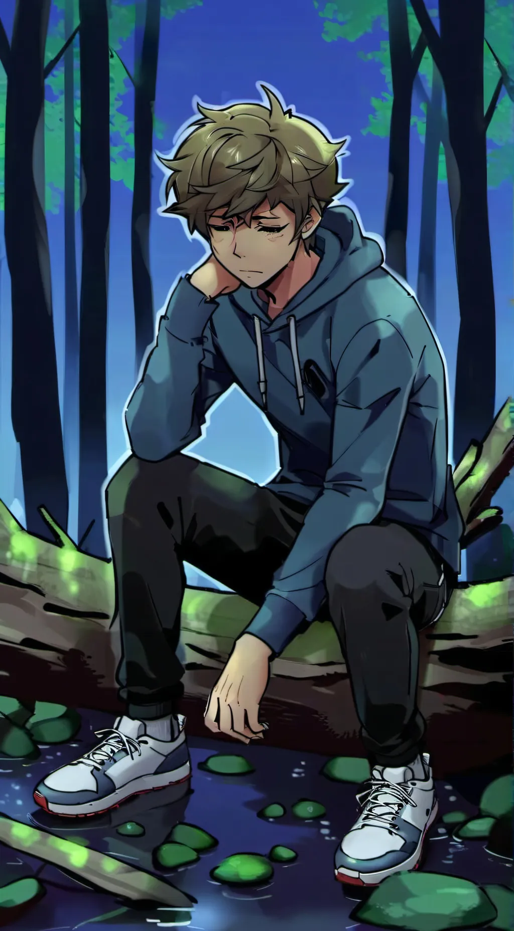 ai character: Tom background