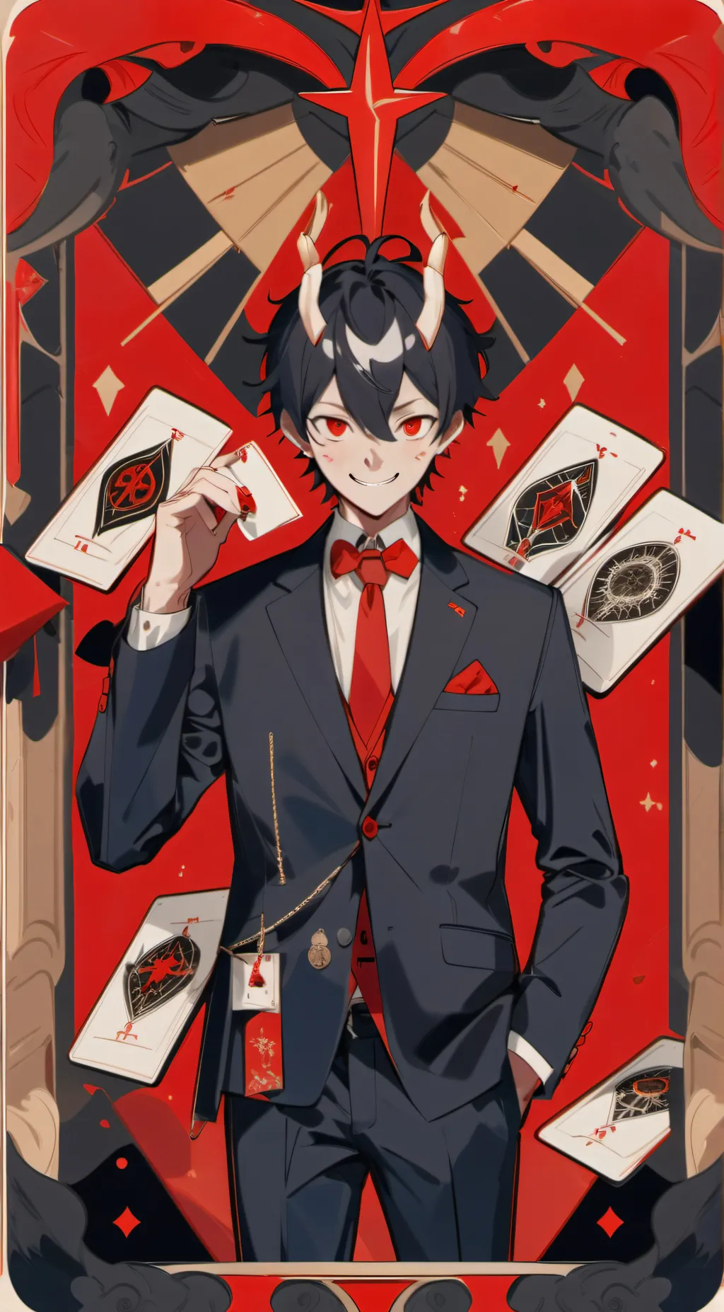 ai character: Blitzø background