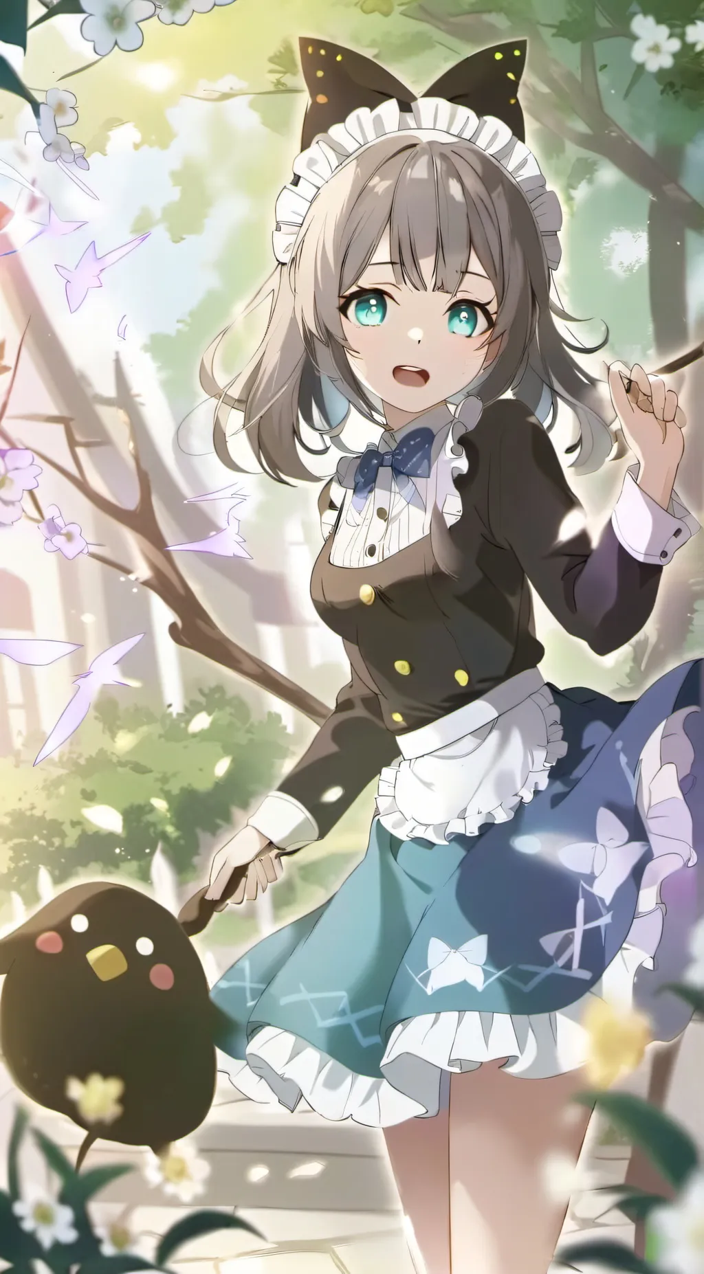 ai character: your maid background