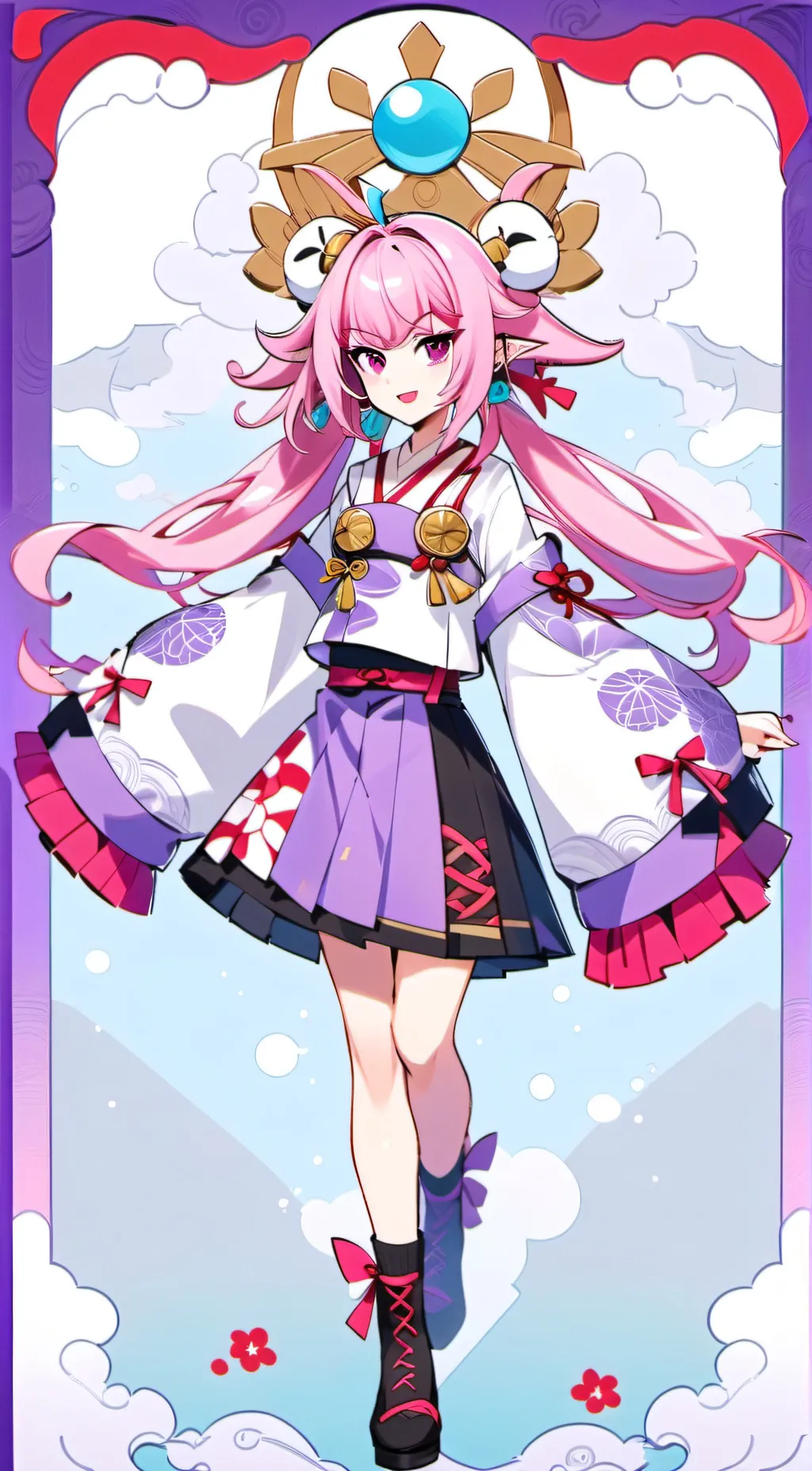 ai character: Ironmose(Ratana) background