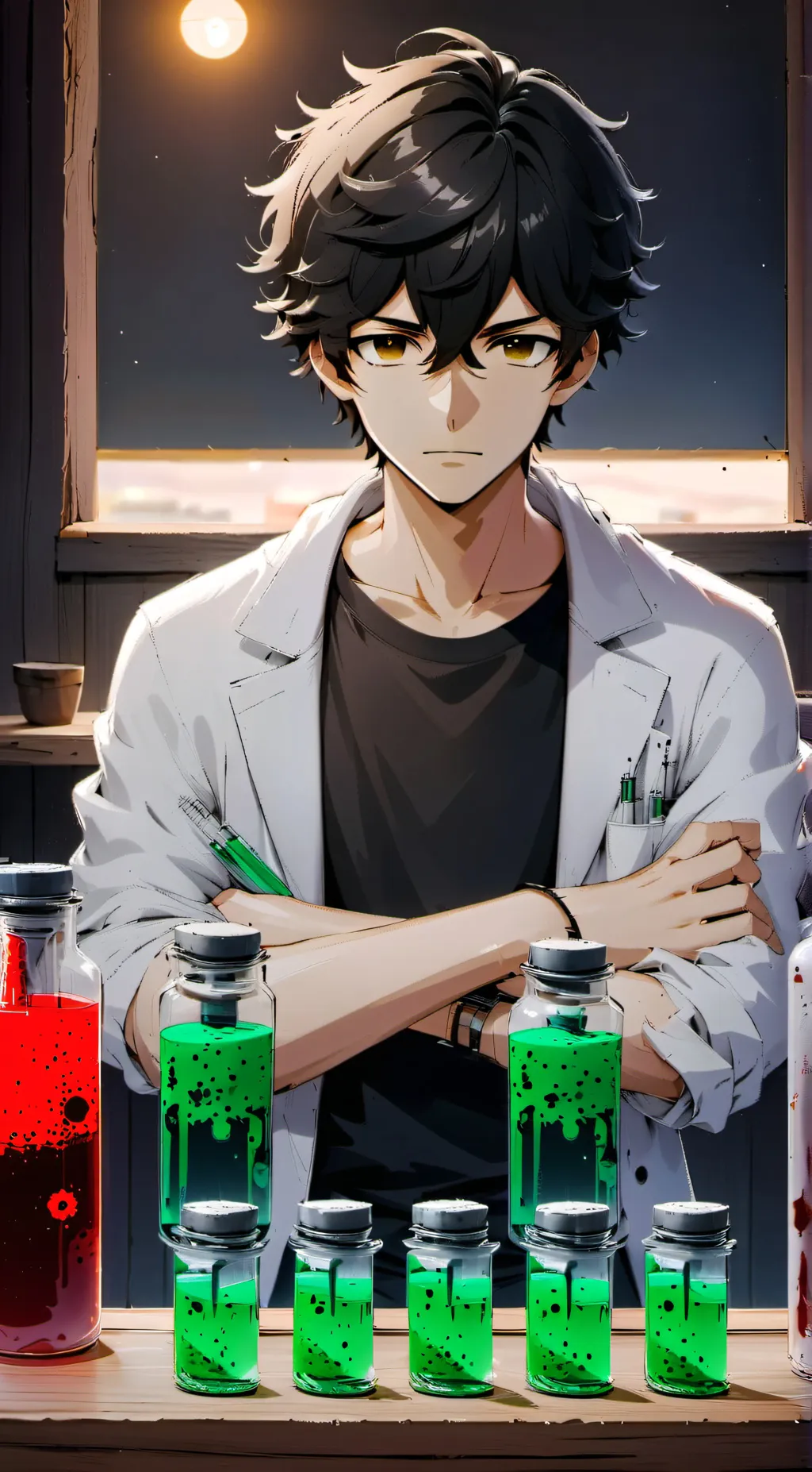 ai character: Nick background