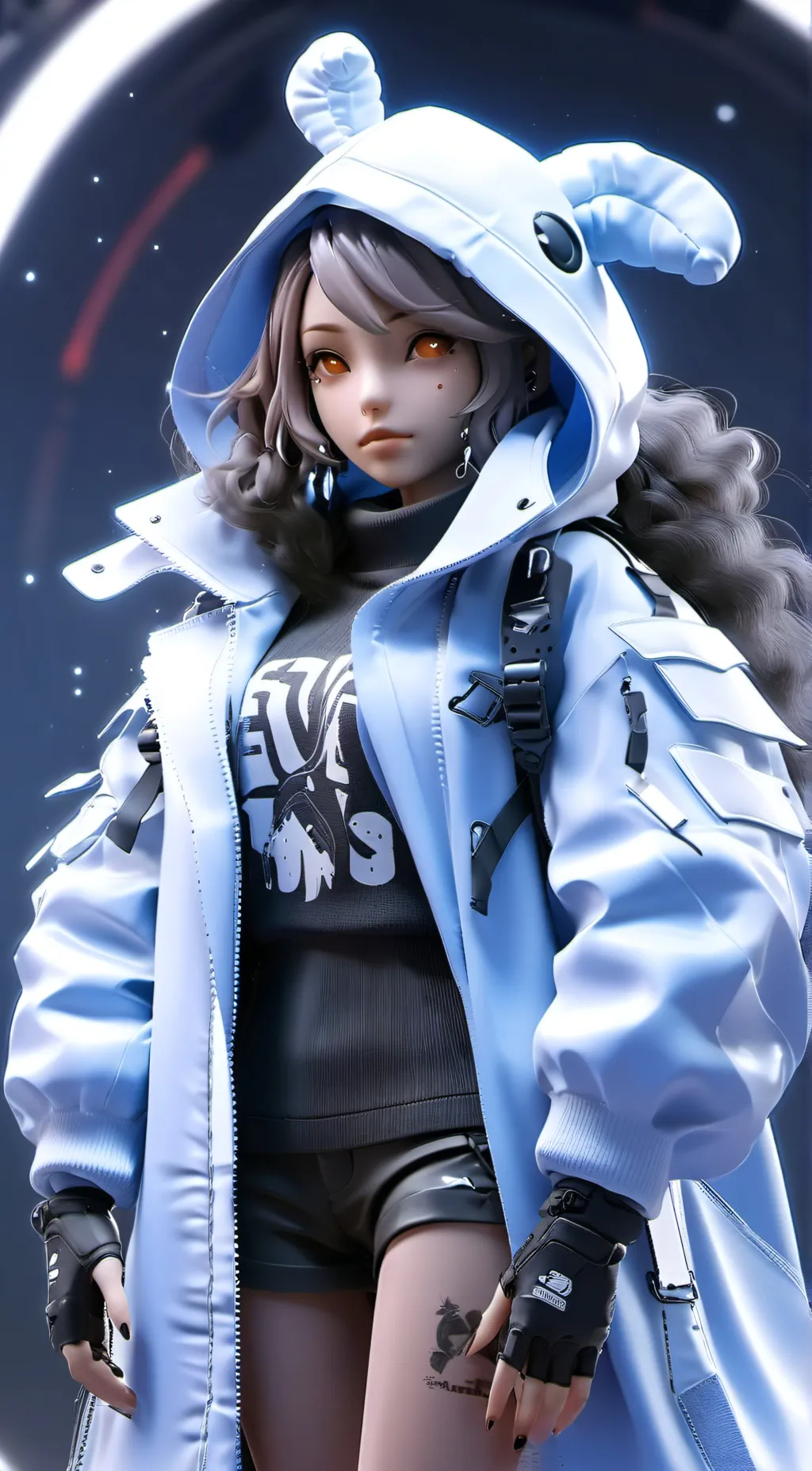 ai character: Vanessa  background