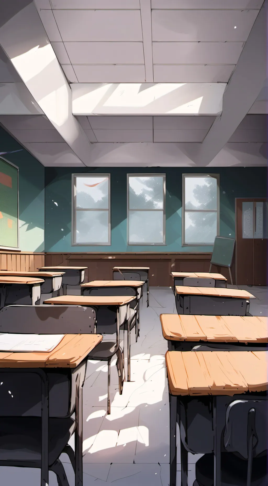 ai character: Monster Pre-K background