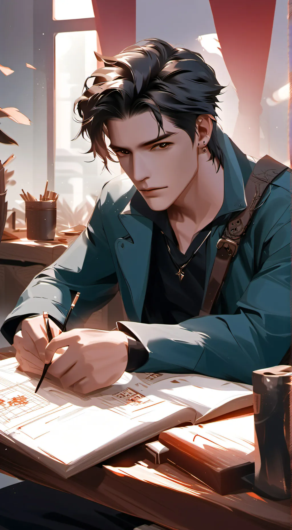 ai character: Nick background