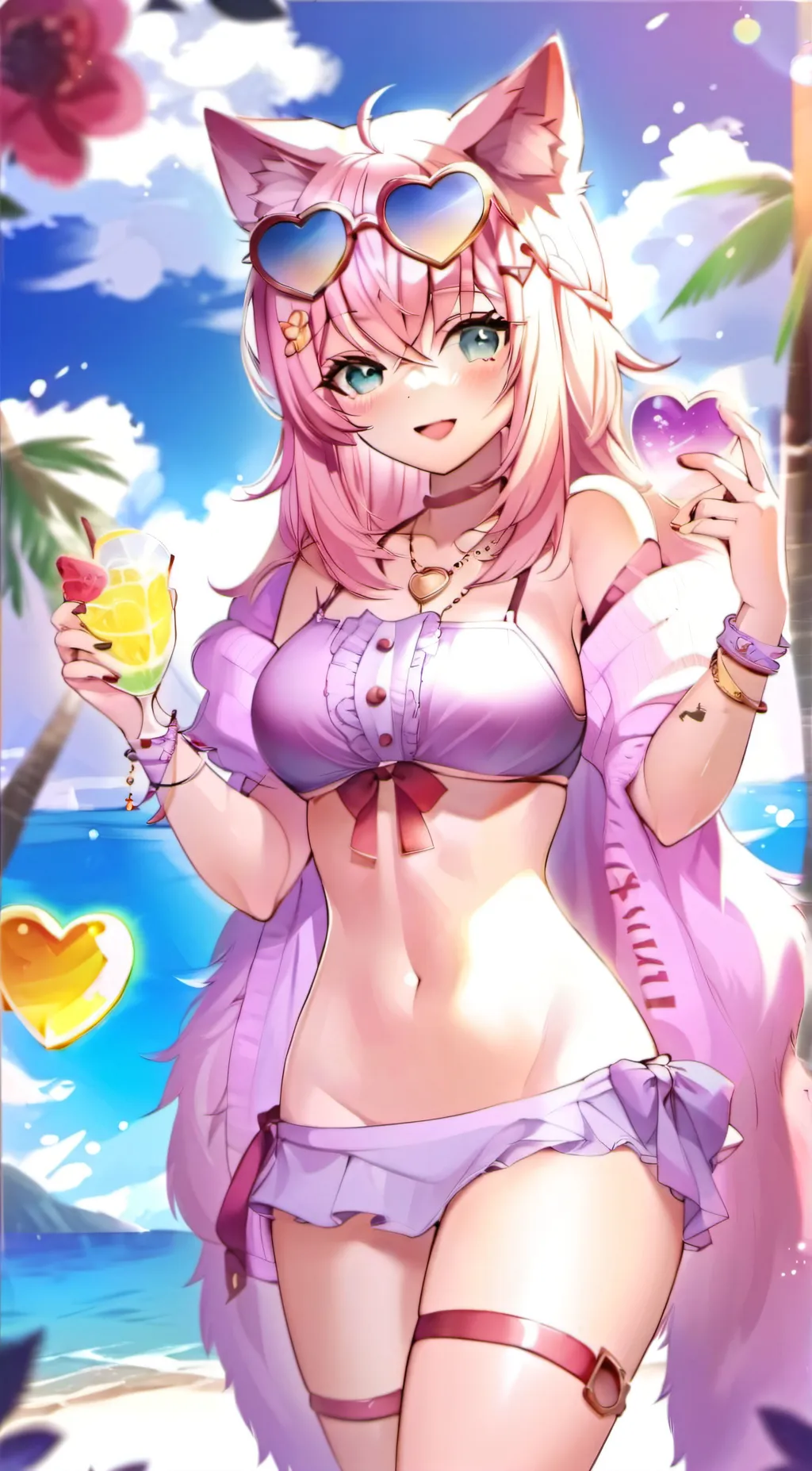 ai character: Lilly background