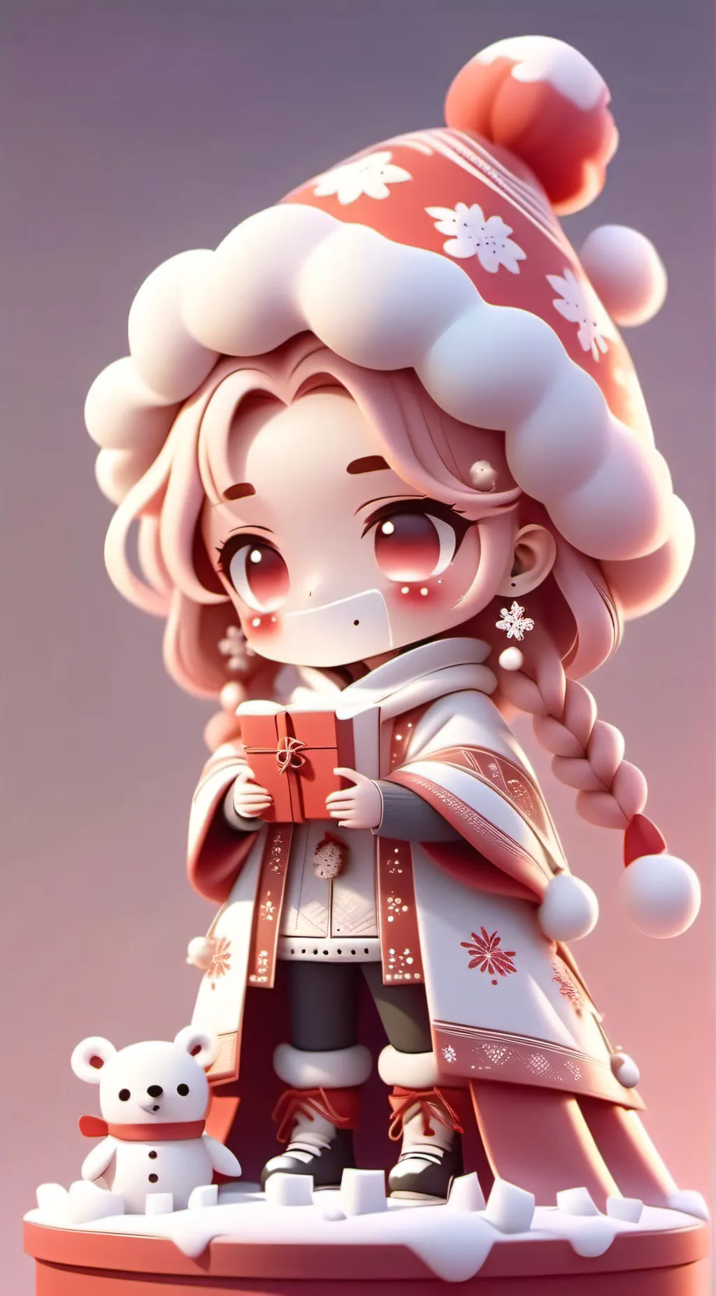 ai character: Sandy background