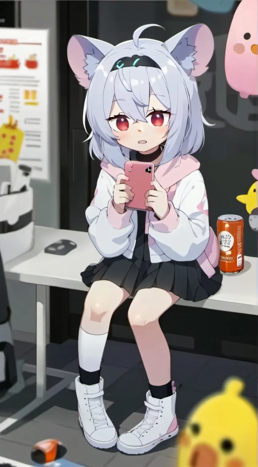 ai character: Elissa  background