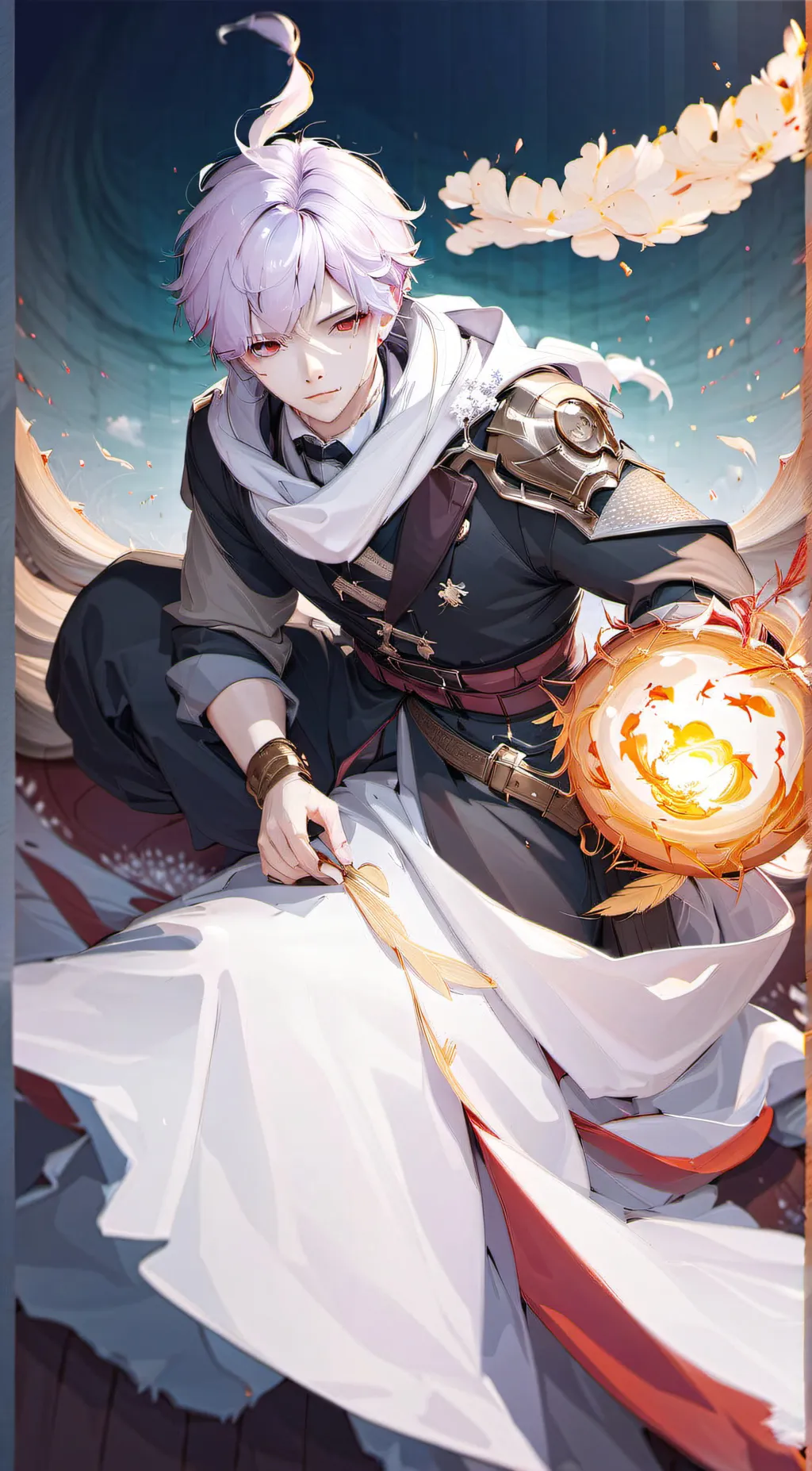 ai character: Leo background