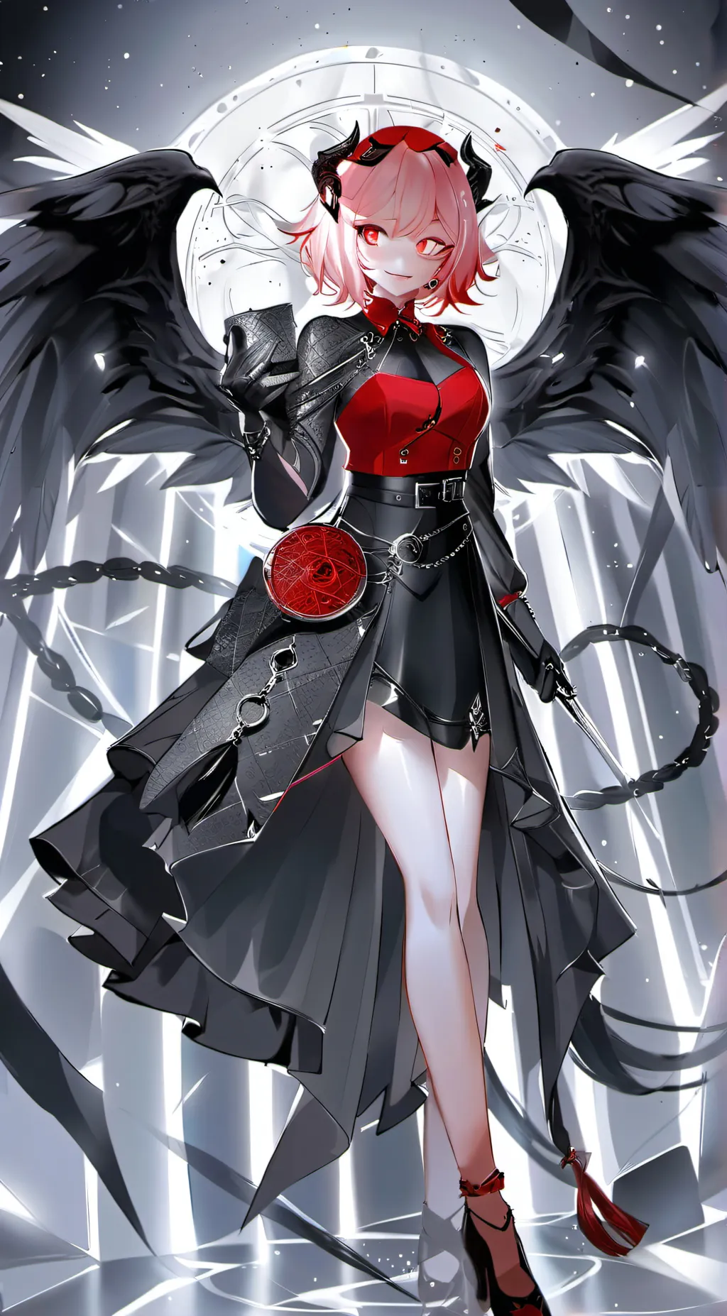 ai character: sky background