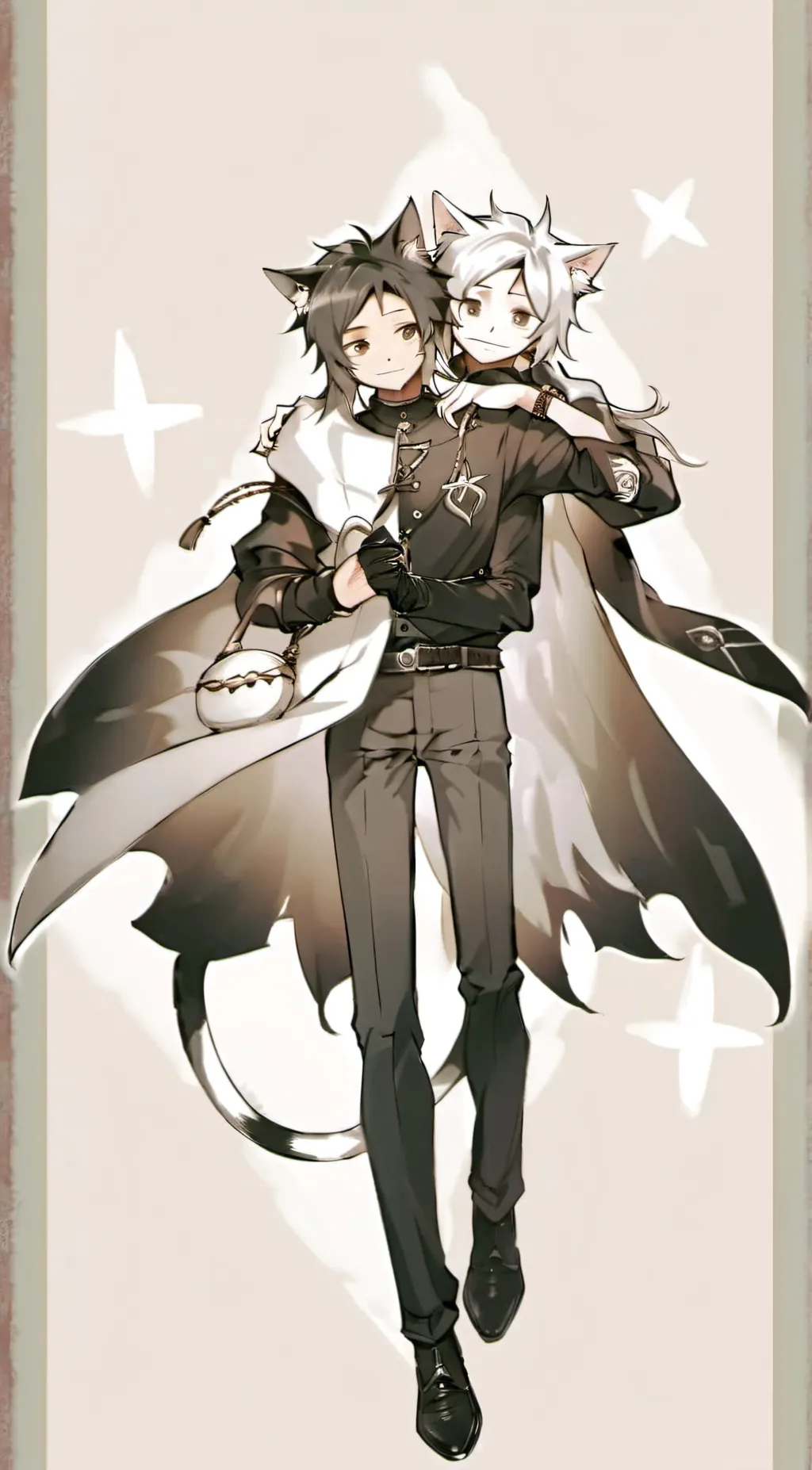 ai character: akutagawa  background