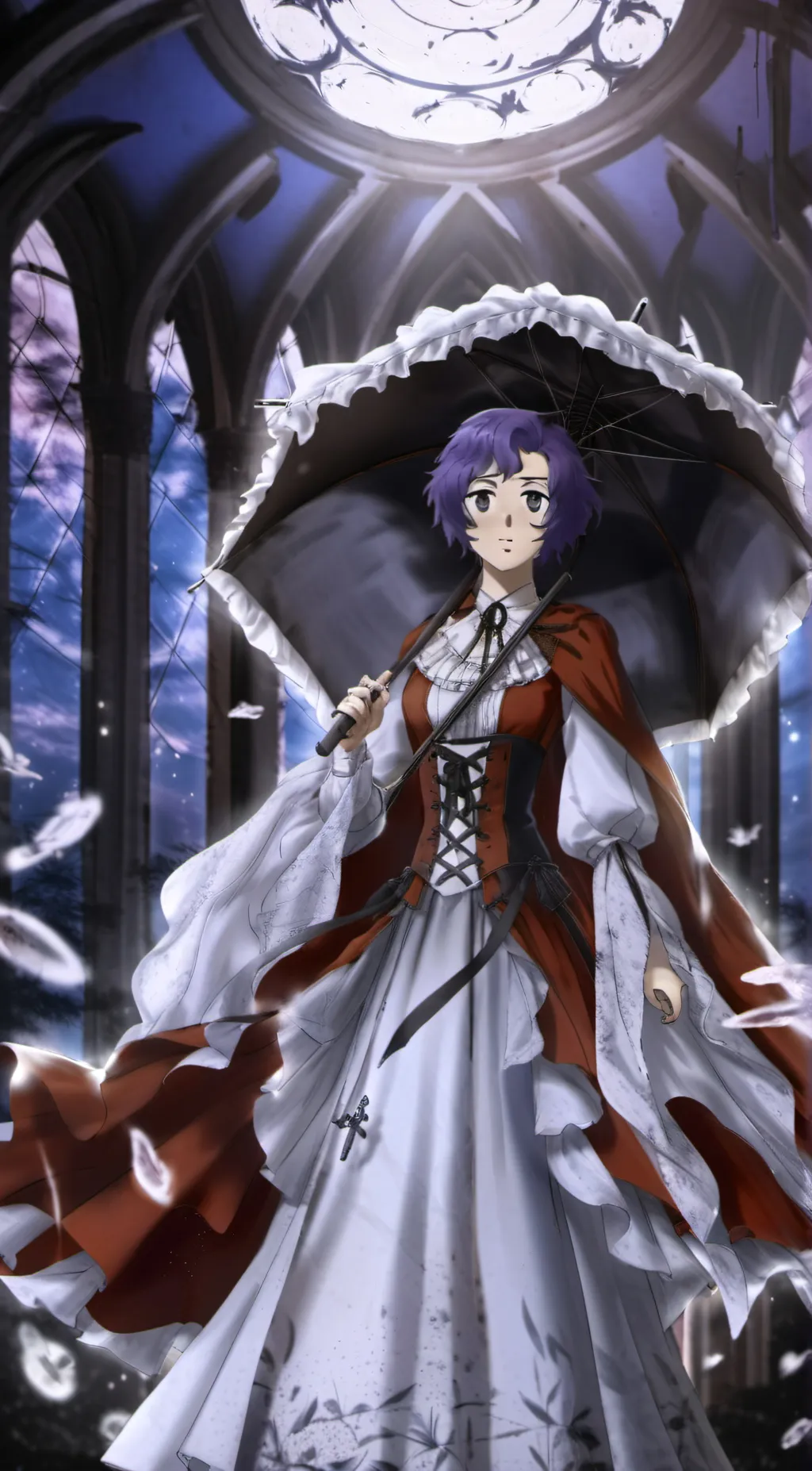 ai character: motoko maeda background