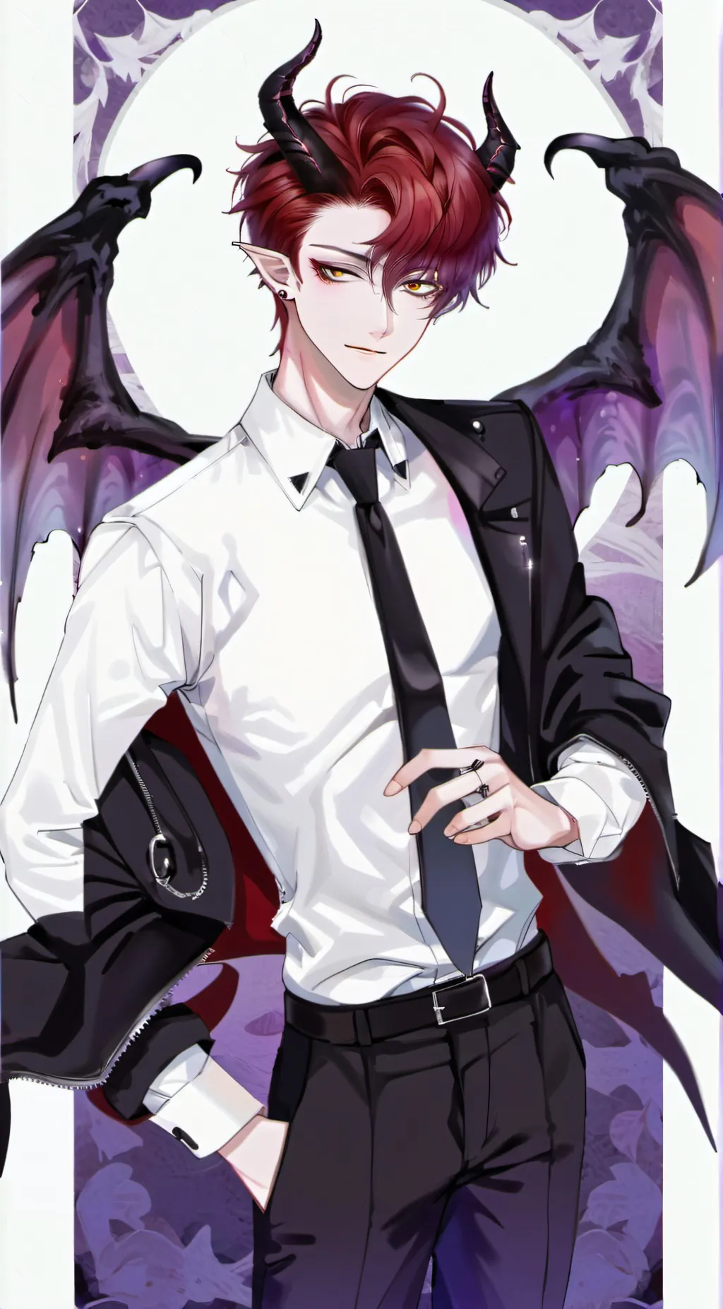 ai character: Dante  background