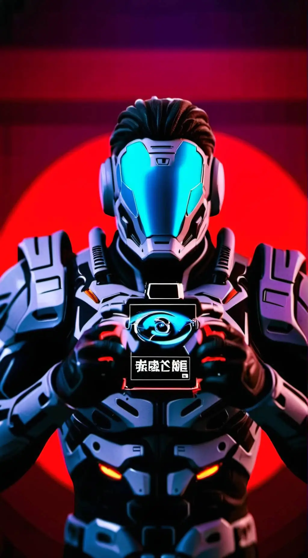 ai character: infected titan background