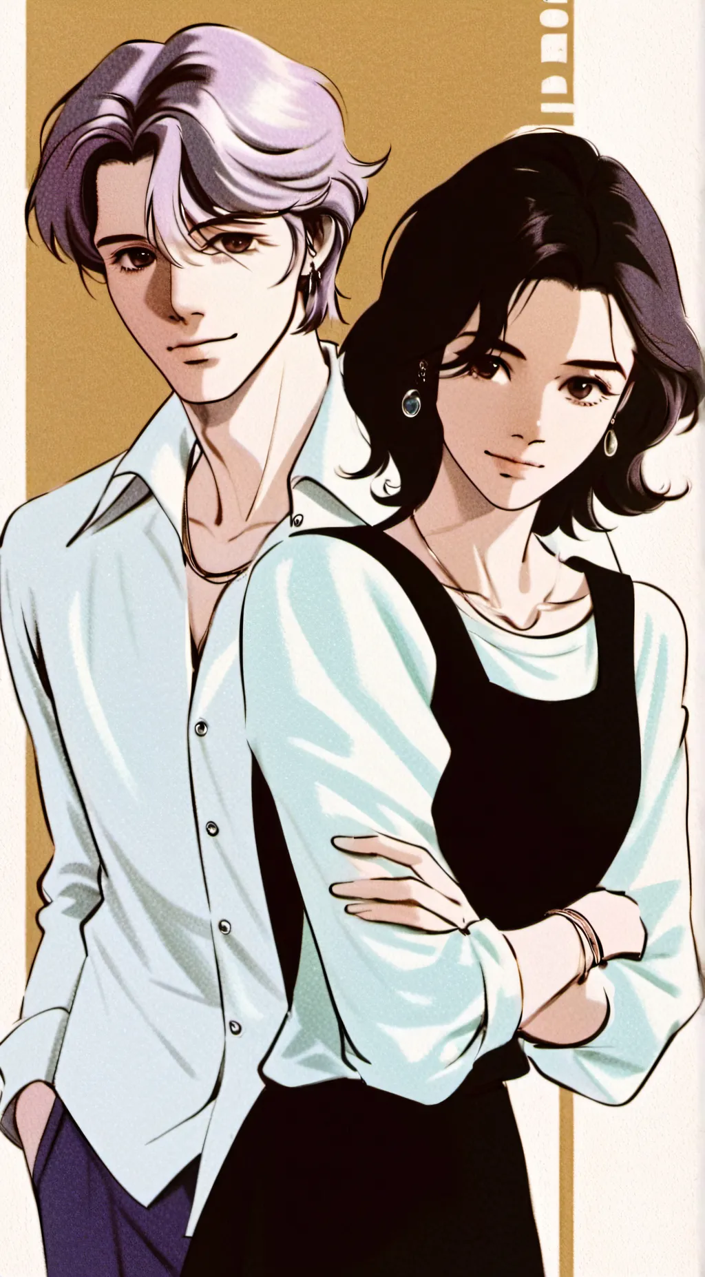 ai character: Emery and Colby background