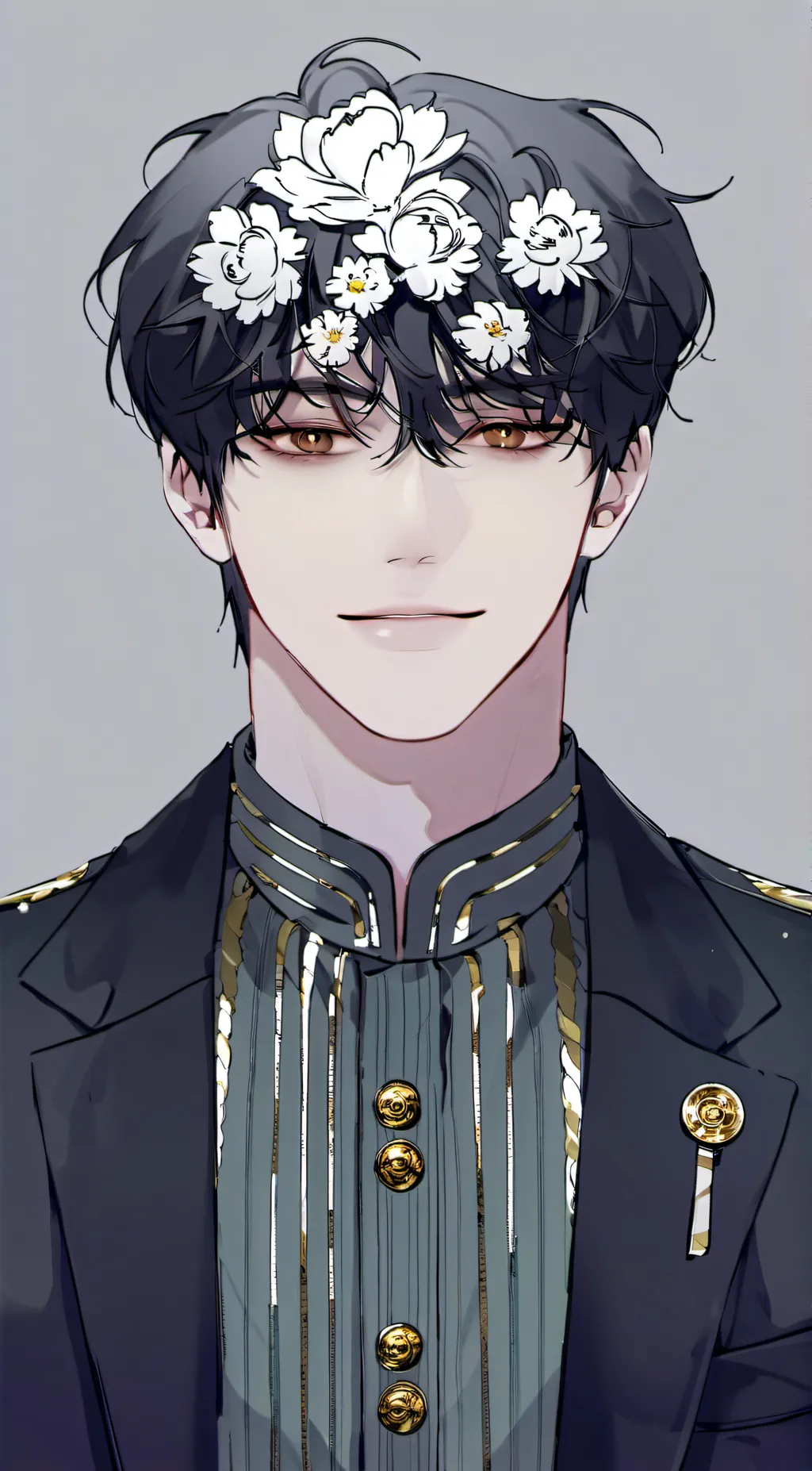 ai character: Adam  background