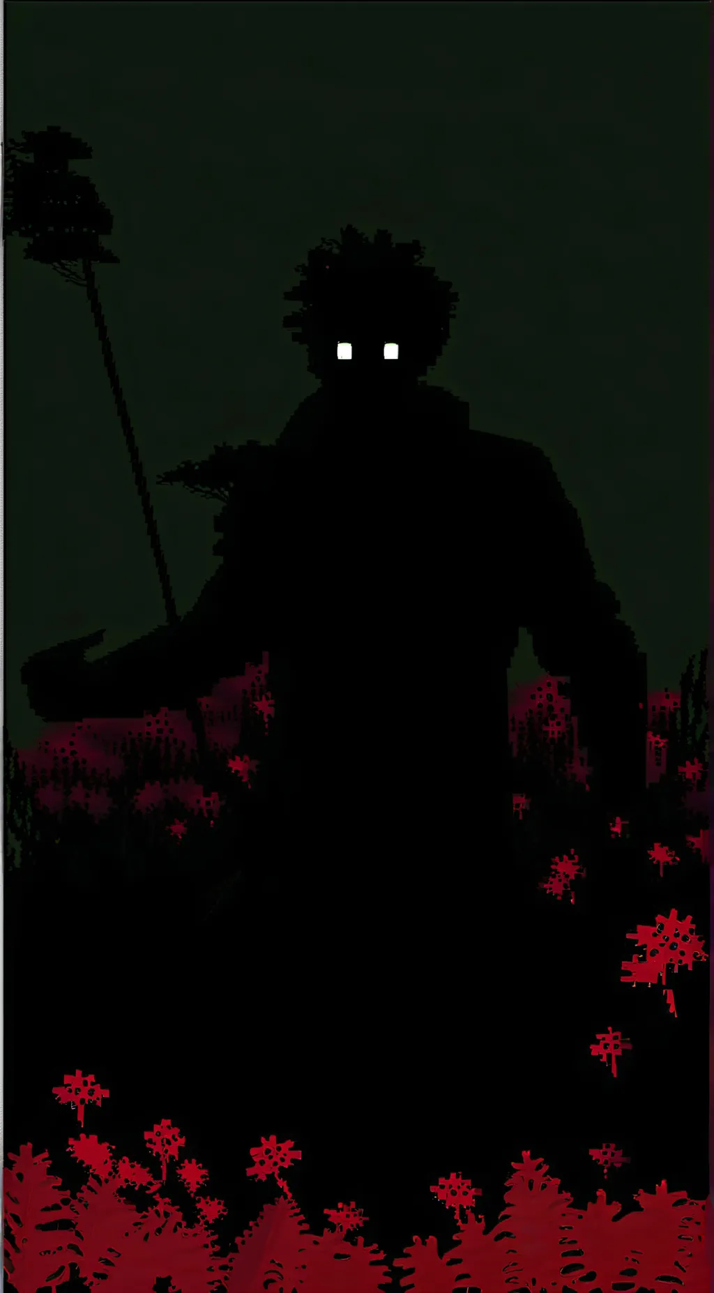 ai character: bracken flowerman background