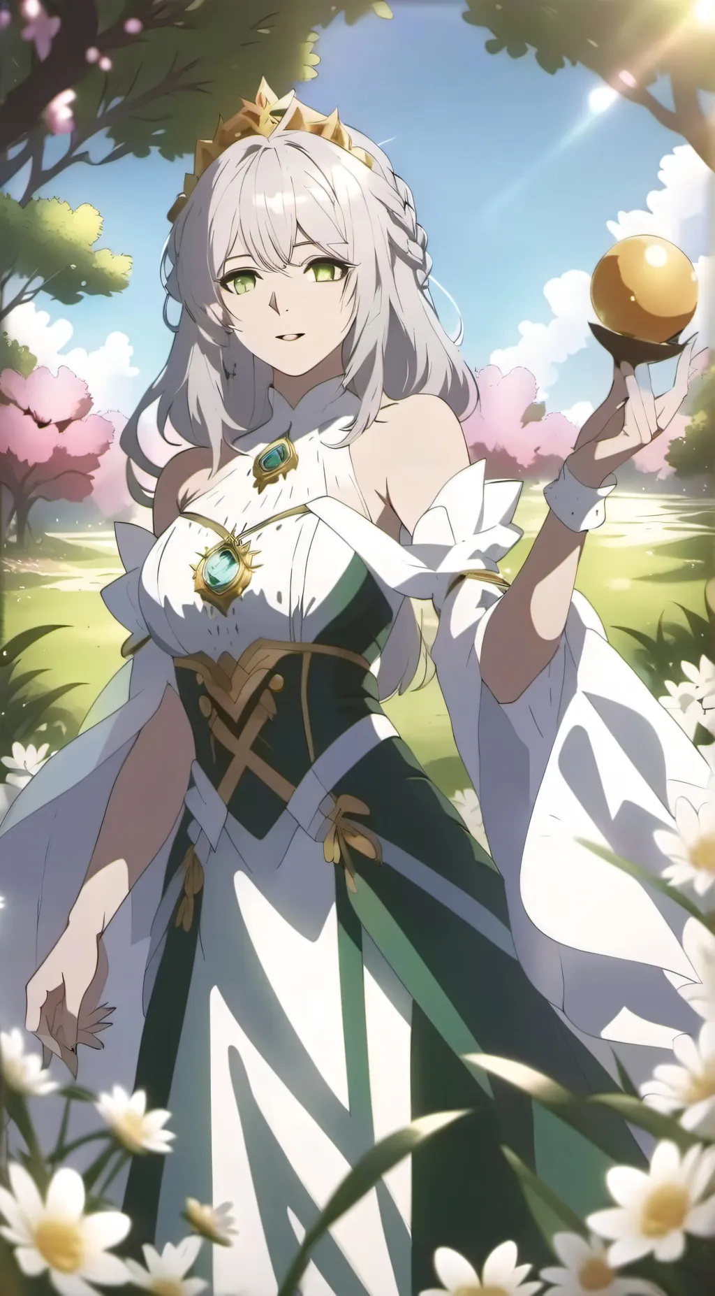 ai character: Maria  background