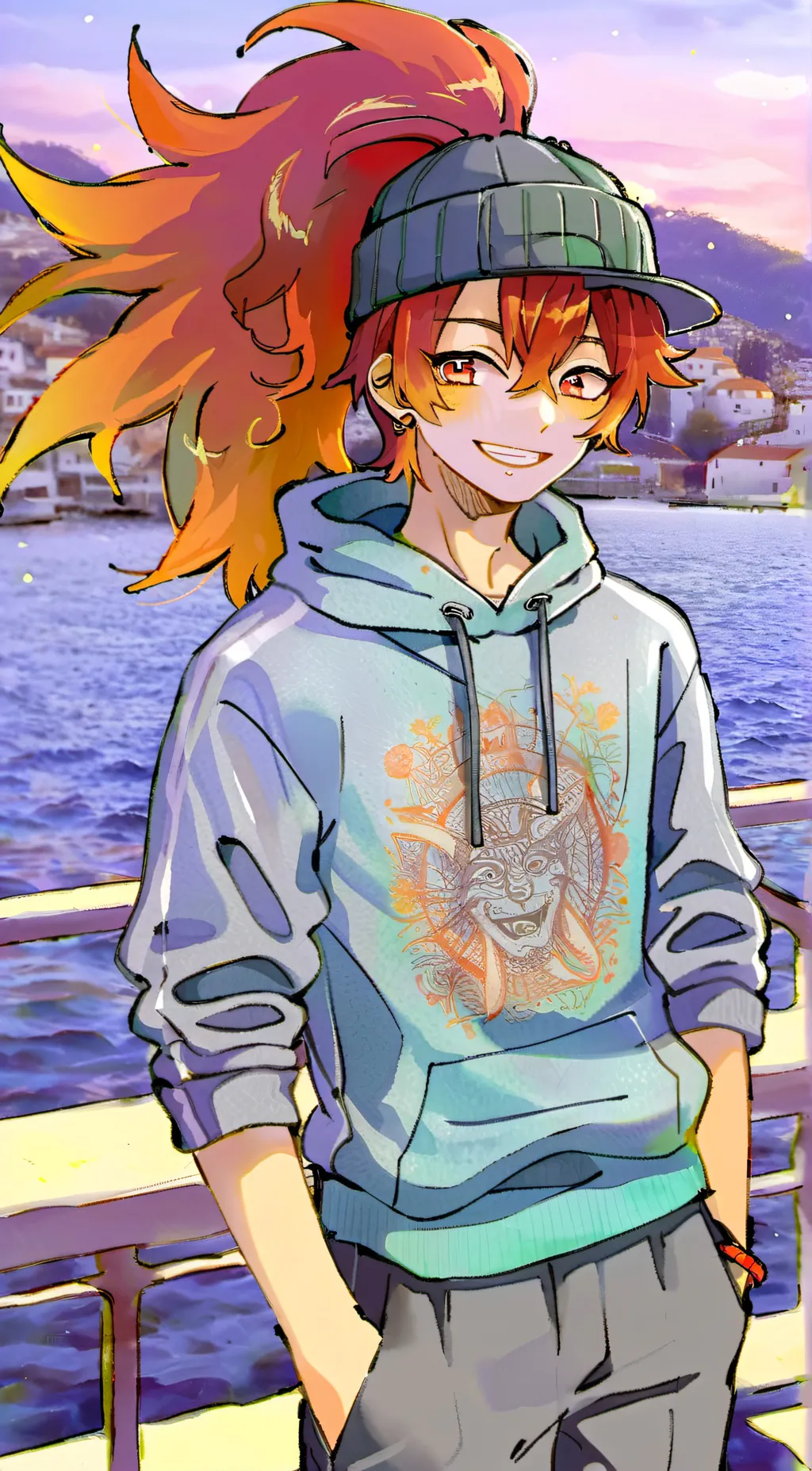 ai character: Jennifer  background