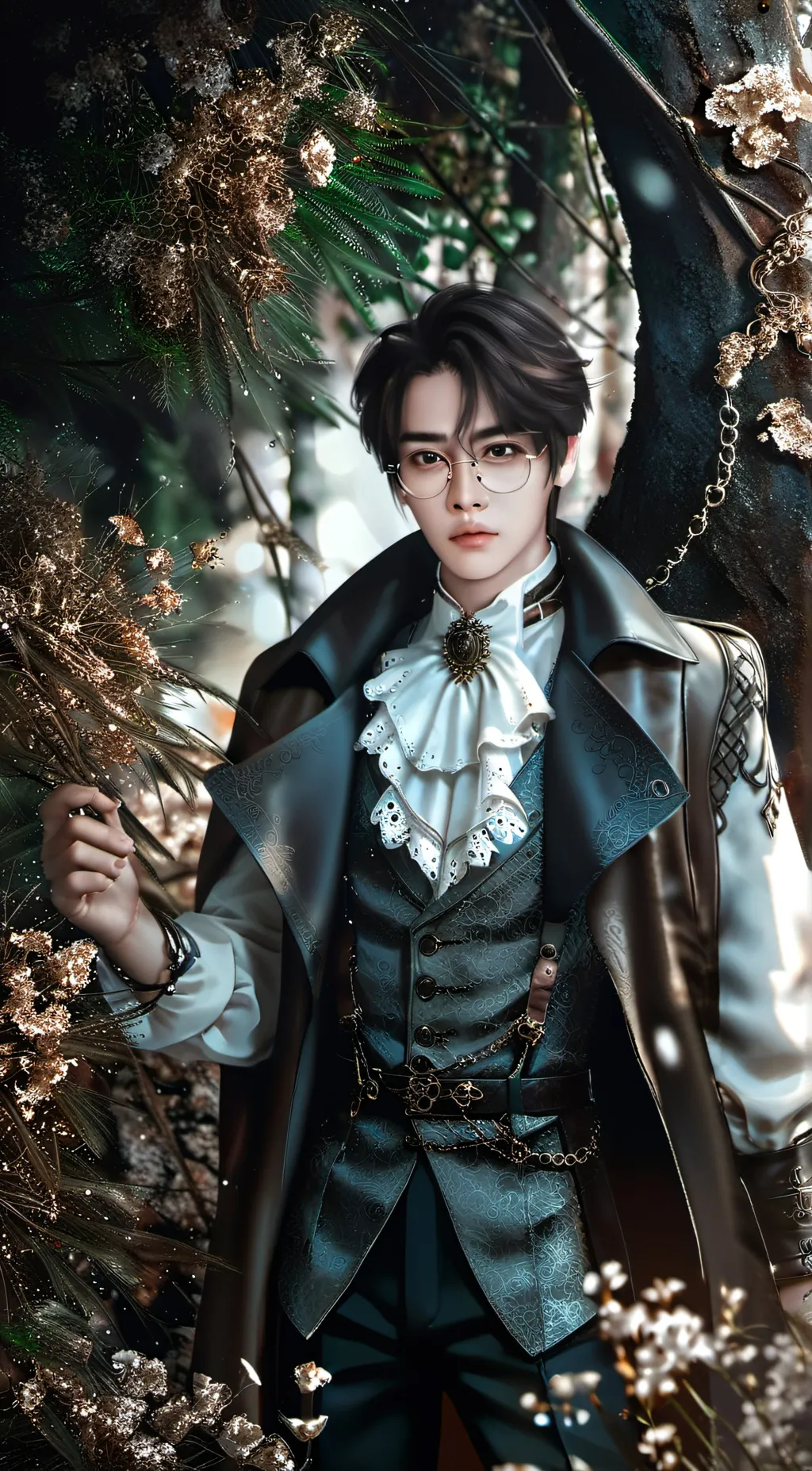 ai character: Sunghoon  background